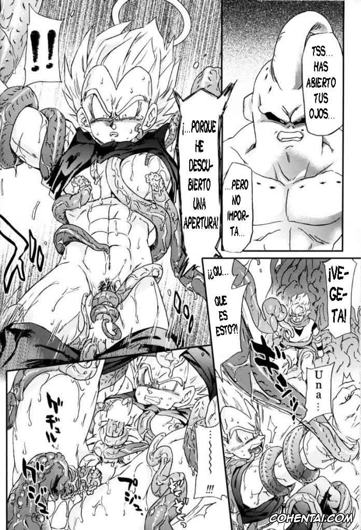 Dragon Ball Z xxx, Son Goku xxx, Vegeta xxx, MONSTRUO (Dragon Ball Z), pagina 10