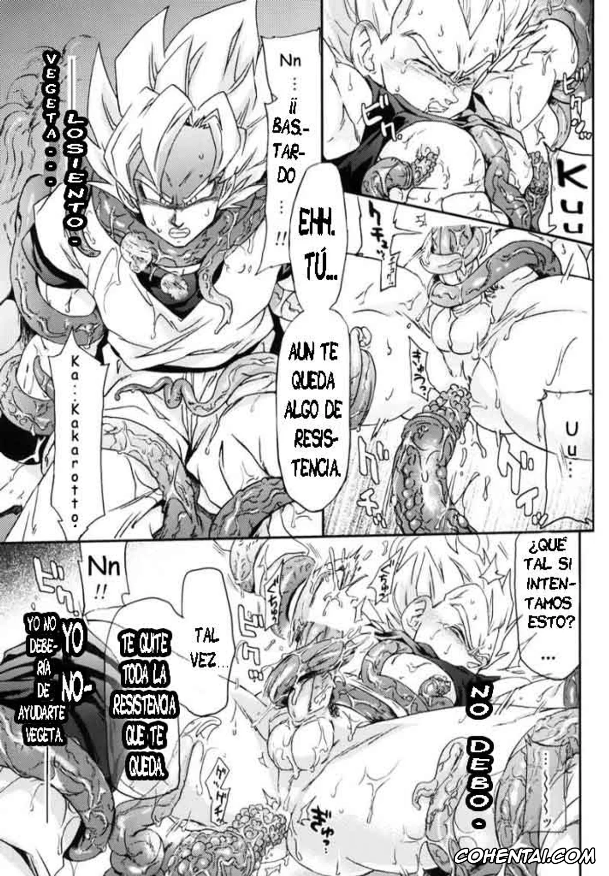 Dragon Ball Z porno, Son Goku porno, Vegeta porno, MONSTRUO (Dragon Ball Z), pagina 11