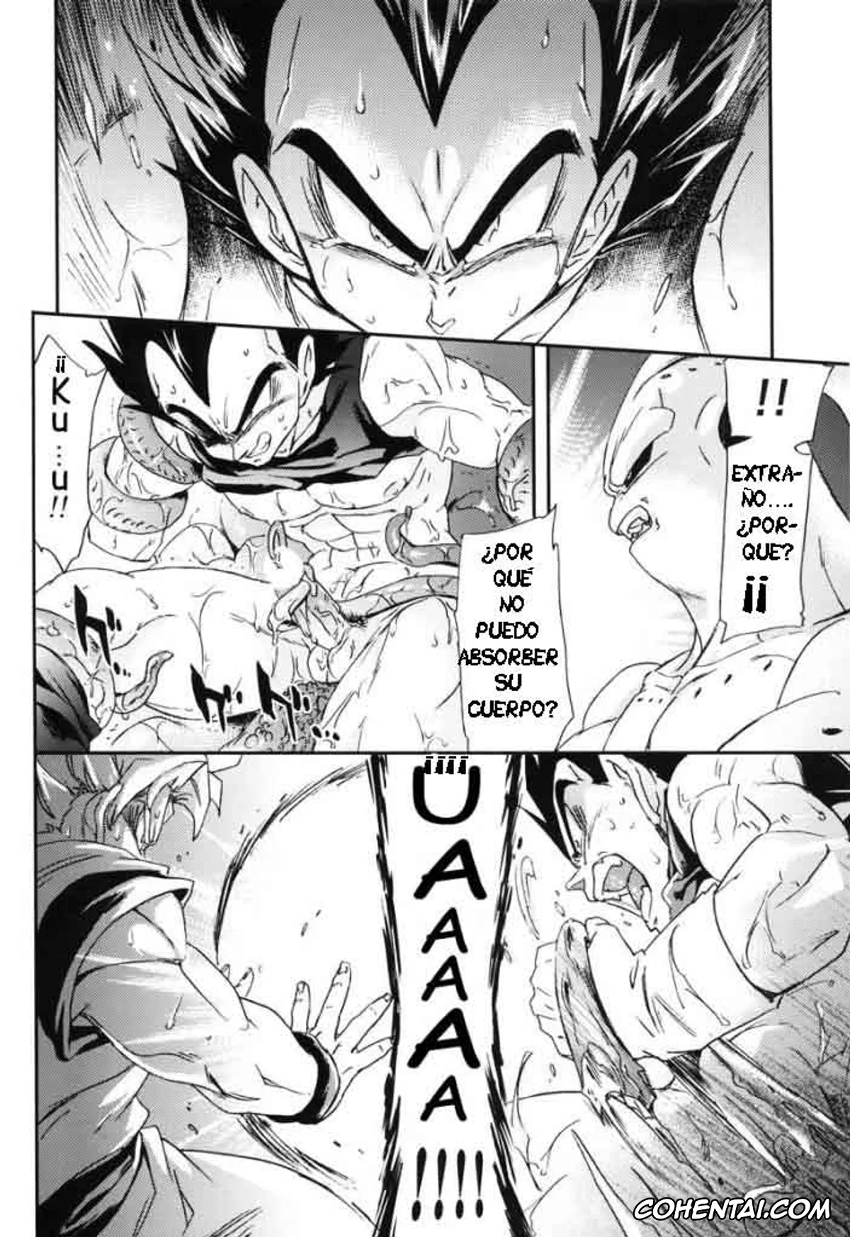 Dragon Ball Z xxx, Son Goku xxx, Vegeta xxx, MONSTRUO (Dragon Ball Z), pagina 16