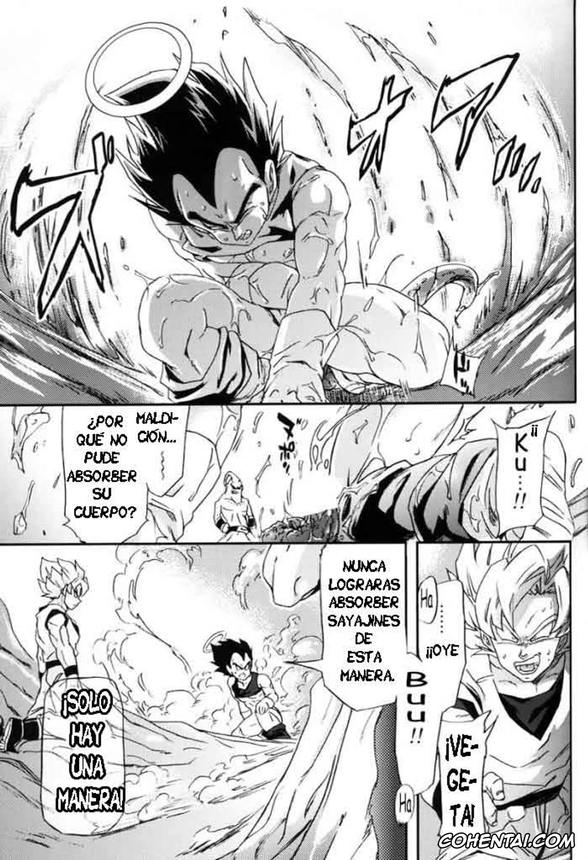 Dragon Ball Z porno, Son Goku porno, Vegeta porno, MONSTRUO (Dragon Ball Z), pagina 17