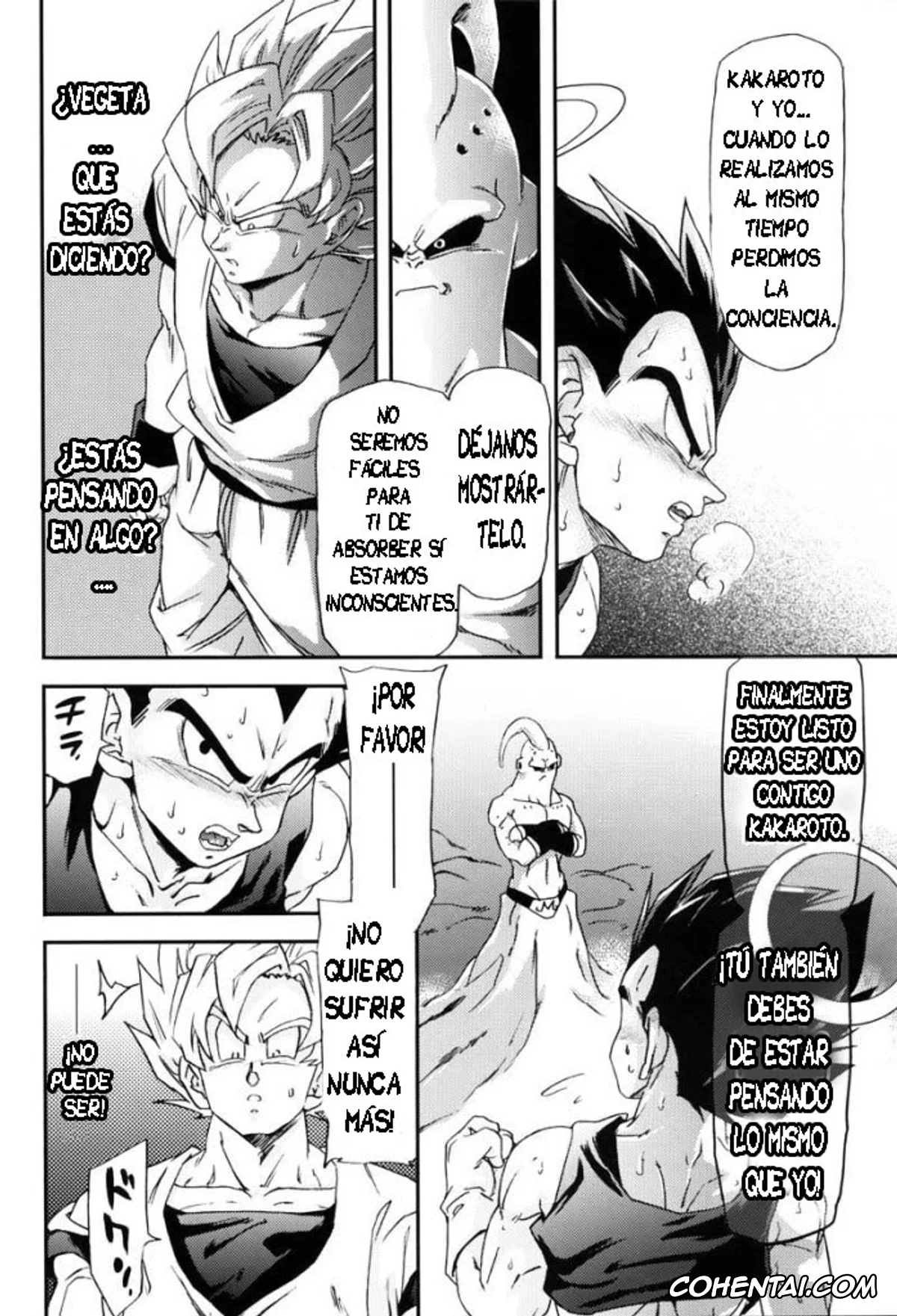 Dragon Ball Z hentai, Son Goku hentai, Vegeta hentai, MONSTRUO (Dragon Ball Z), pagina 18