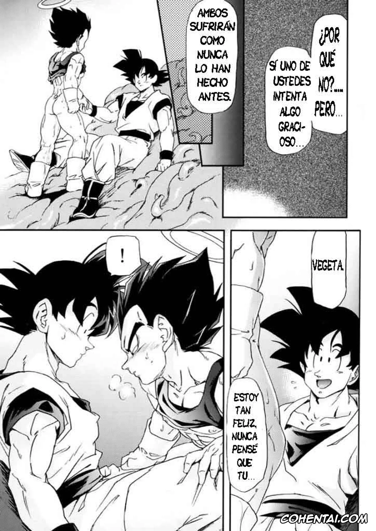 Dragon Ball Z xxx, Son Goku xxx, Vegeta xxx, MONSTRUO (Dragon Ball Z), pagina 19