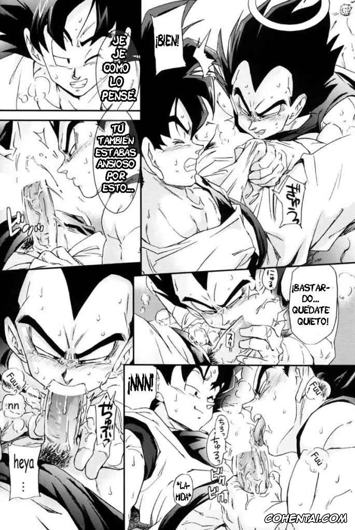 Dragon Ball Z porno, Son Goku porno, Vegeta porno, MONSTRUO (Dragon Ball Z), pagina 20