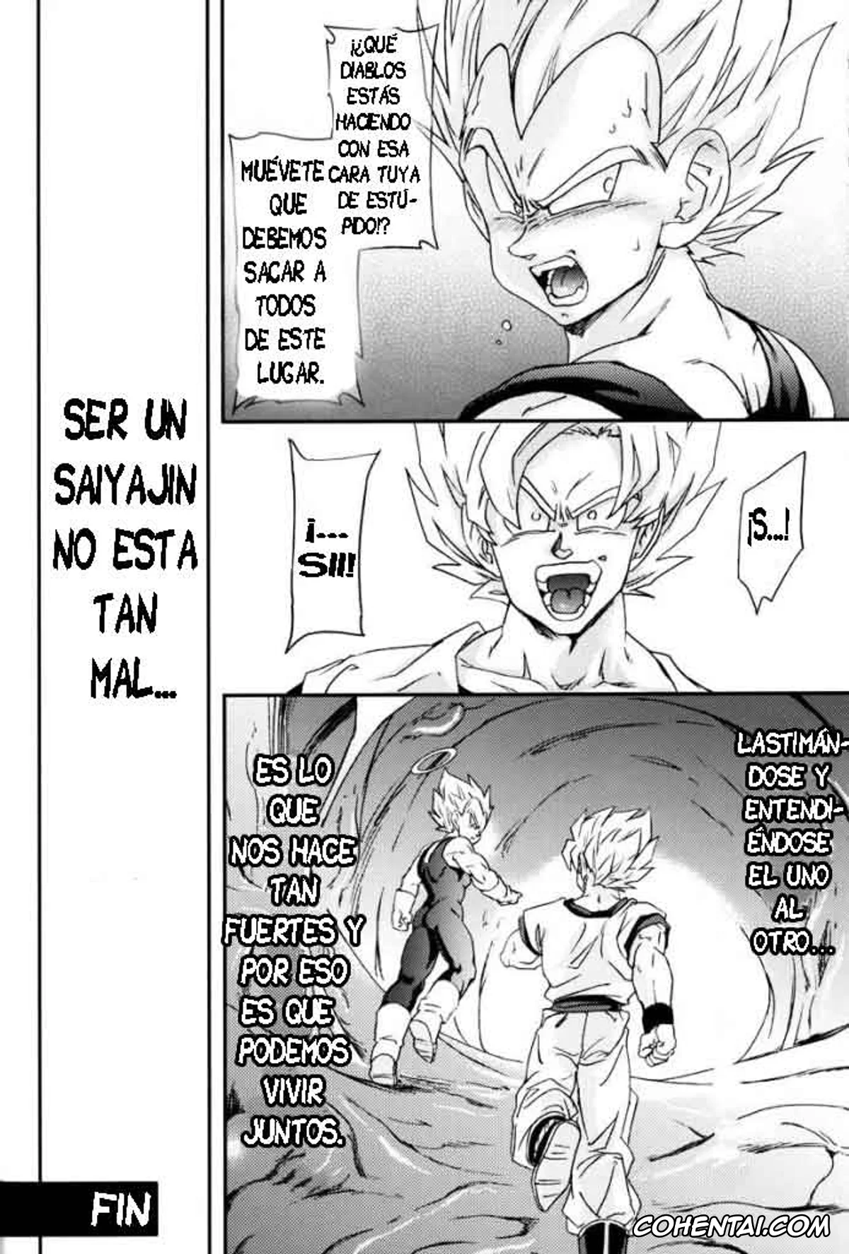 Dragon Ball Z xxx, Son Goku xxx, Vegeta xxx, MONSTRUO (Dragon Ball Z), pagina 34