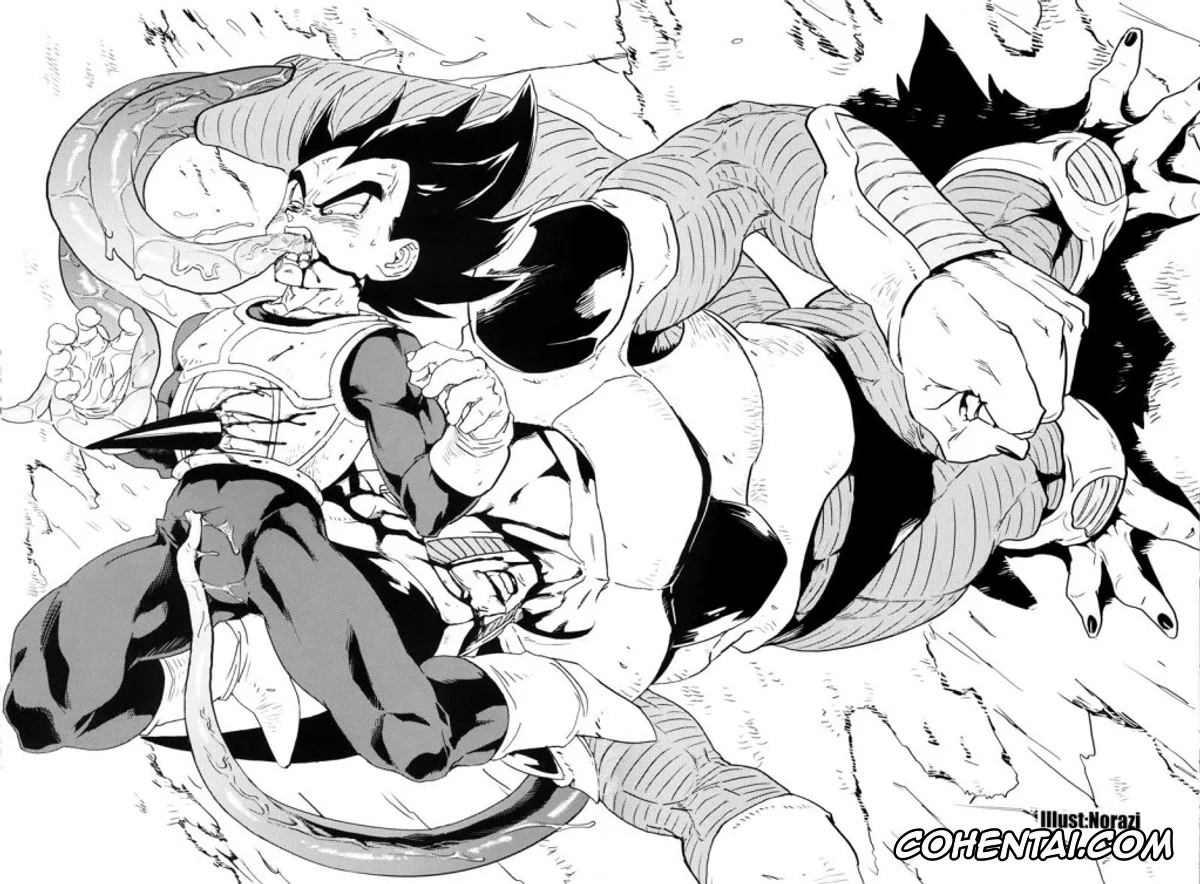 Dragon Ball Z hentai, Son Goku hentai, Vegeta hentai, MONSTRUO (Dragon Ball Z), pagina 36