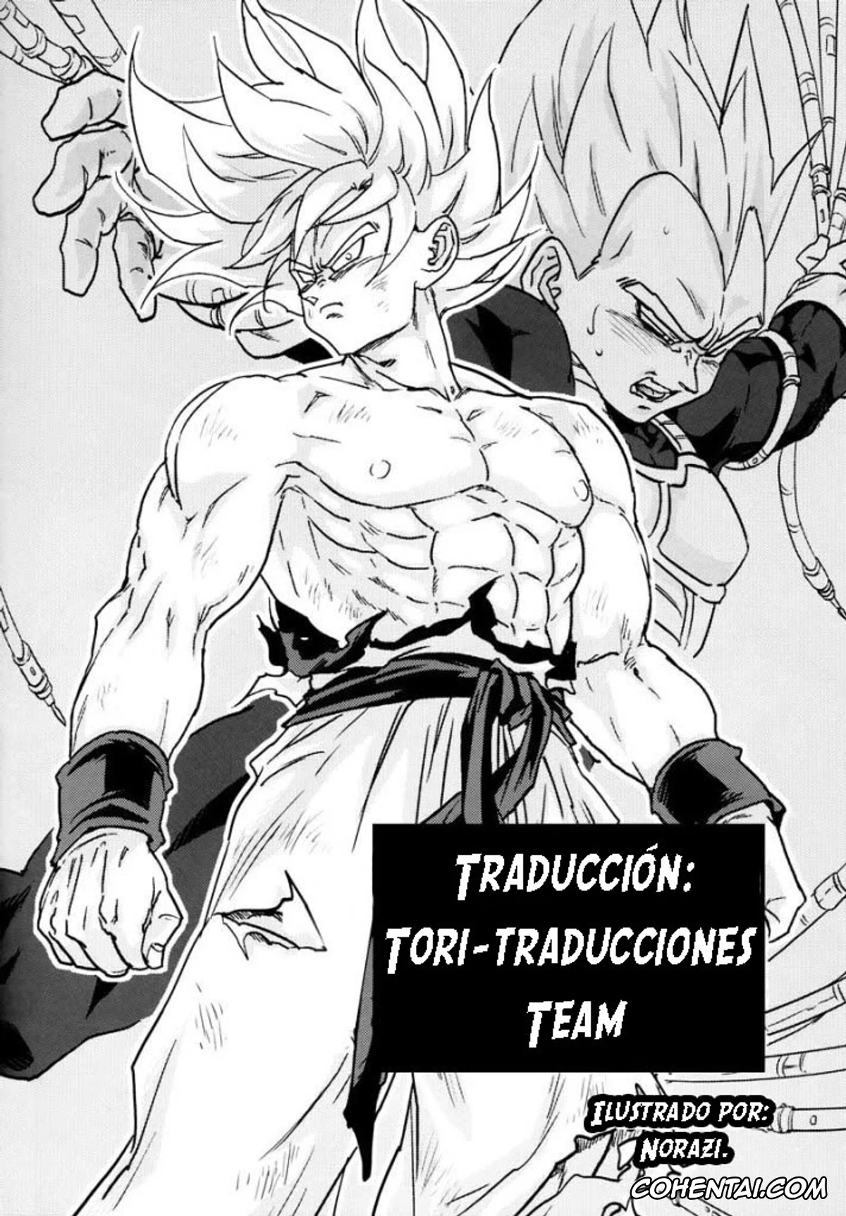 Dragon Ball Z xxx, Son Goku xxx, Vegeta xxx, MONSTRUO (Dragon Ball Z), pagina 37