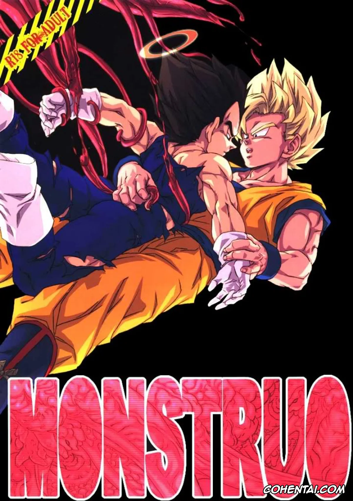 Dragon Ball Z porno, Son Goku porno, Vegeta porno, MONSTRUO (Dragon Ball Z), pagina 38