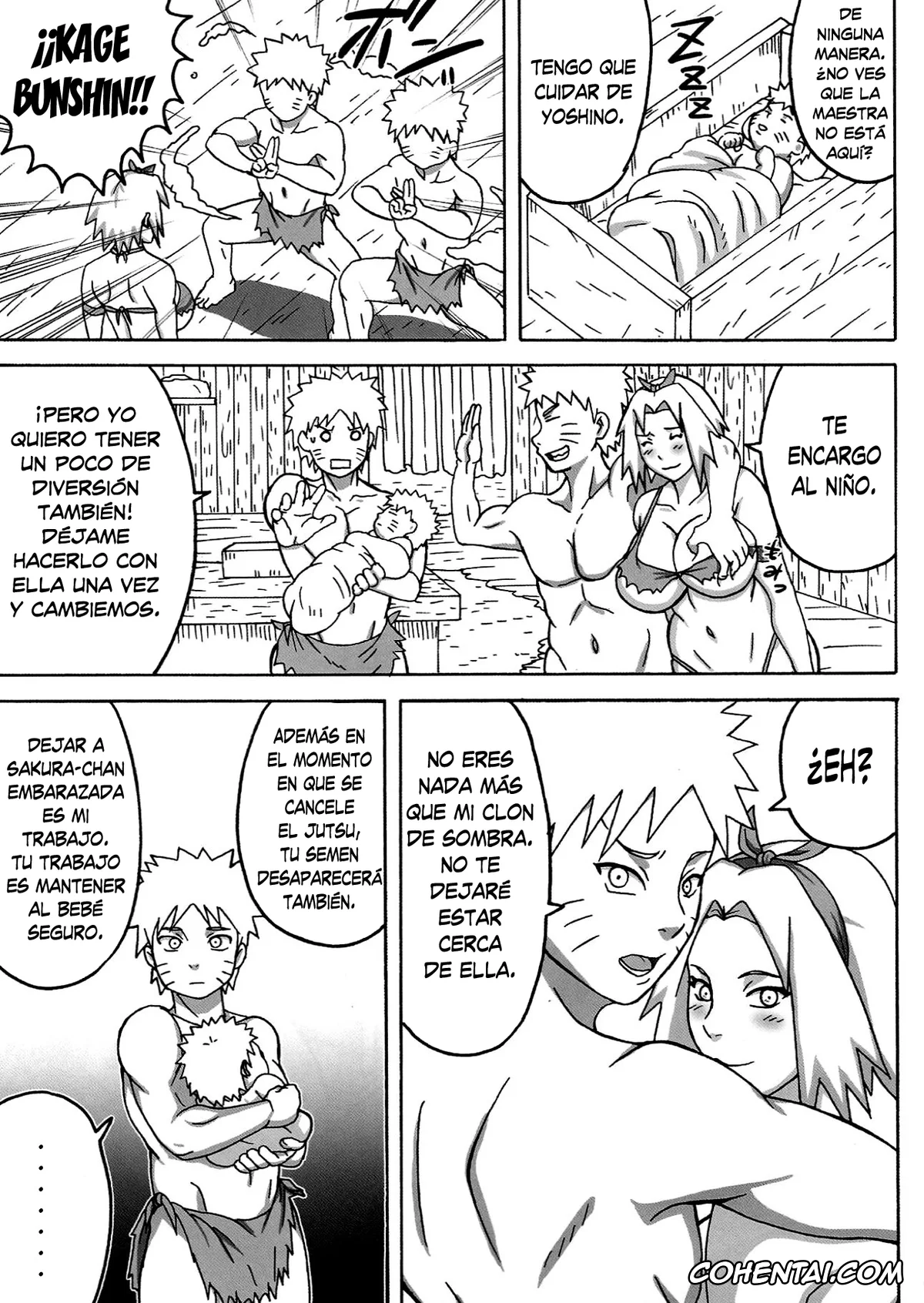 NARUTO xxx, Naruto Uzumaki xxx, Sakura Haruno xxx, Tsunade xxx, Jungle GO (Naruto), pagina 4
