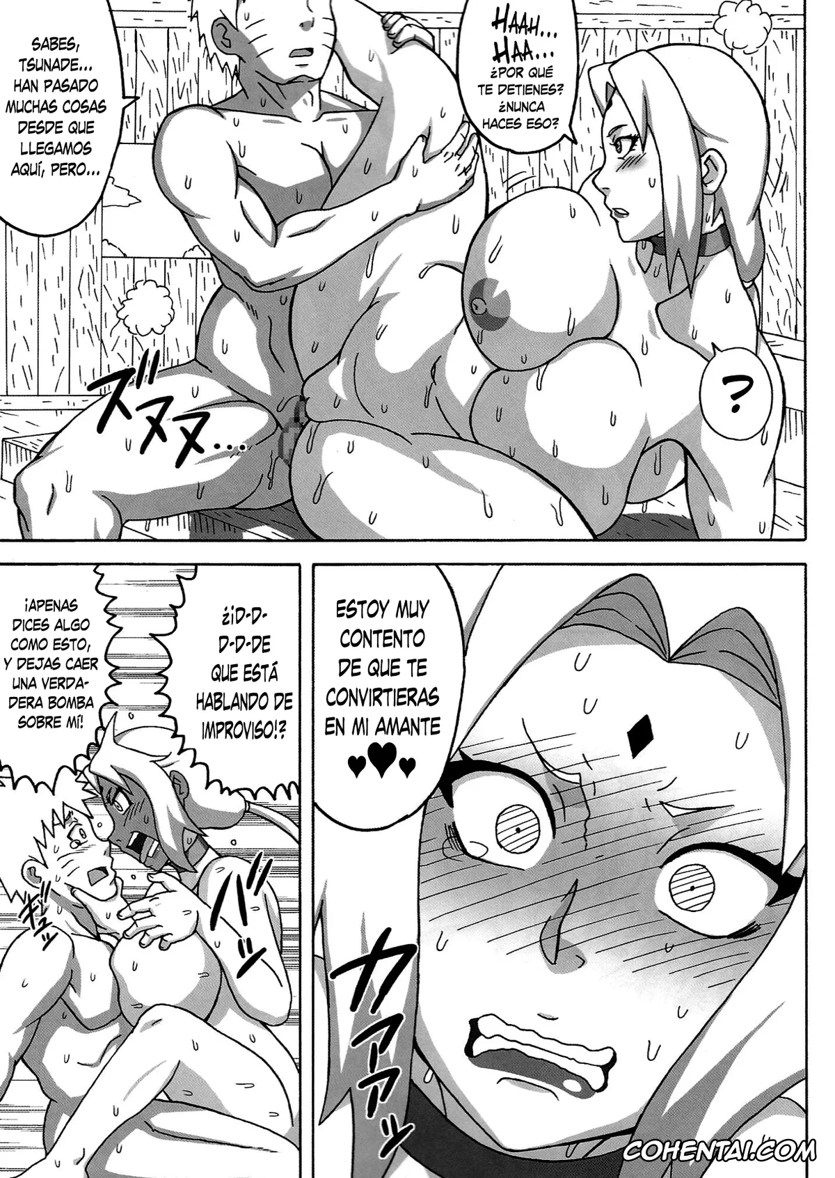 NARUTO hentai, Naruto Uzumaki hentai, Sakura Haruno hentai, Tsunade hentai, Jungle GO (Naruto), pagina 30