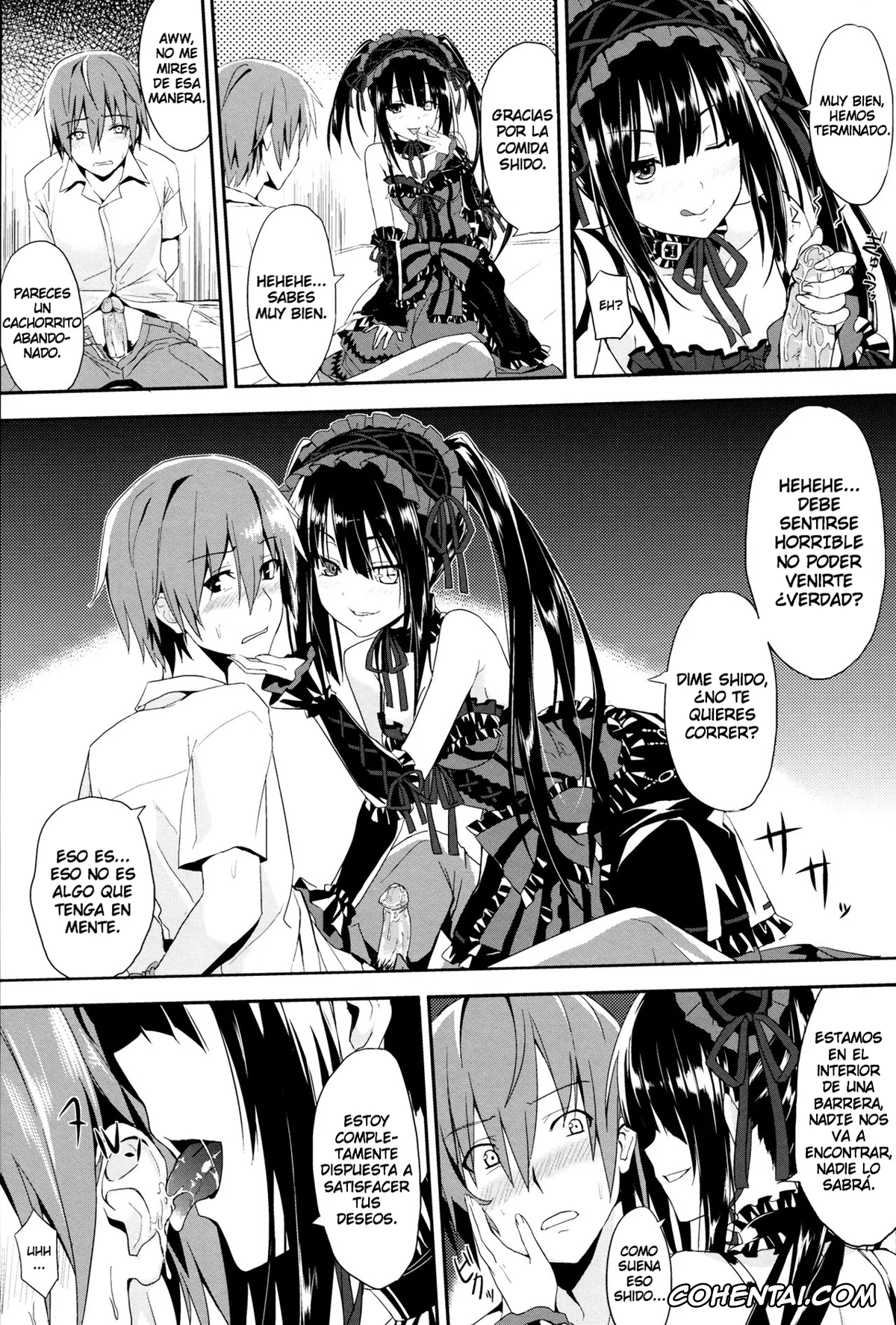 Date A Live porno, Kurumi Tokisaki porno, Shido Itsuka porno, Sex A Love (Date A Live), pagina 5
