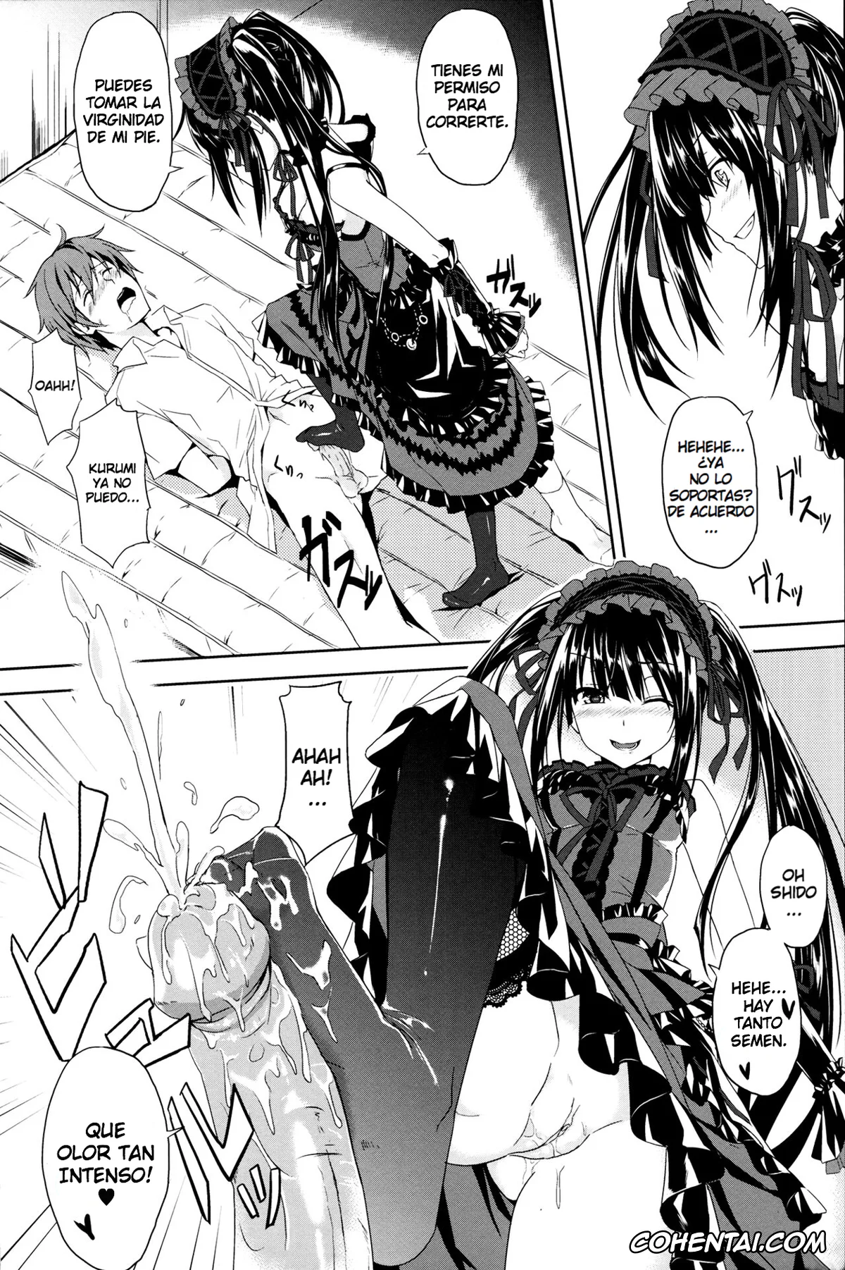 Date A Live xxx, Kurumi Tokisaki xxx, Shido Itsuka xxx, Sex A Love (Date A Live), pagina 10