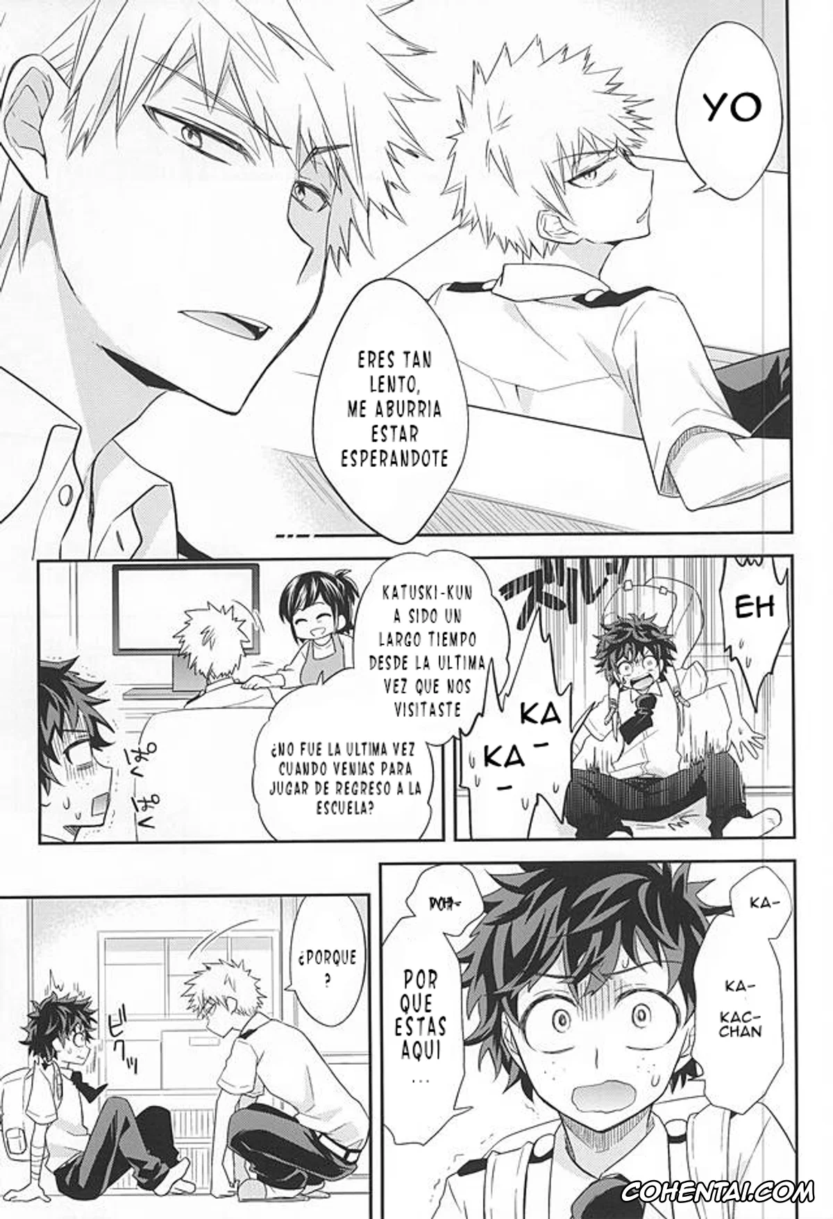 My Hero Academia | Boku No Hero Academia xxx, Izuku Midoriya xxx, Katsuki Bakugou xxx, M no Yuigon / Kinou o Kazoeru Mono (Boku no Hero Academia), pagina 4