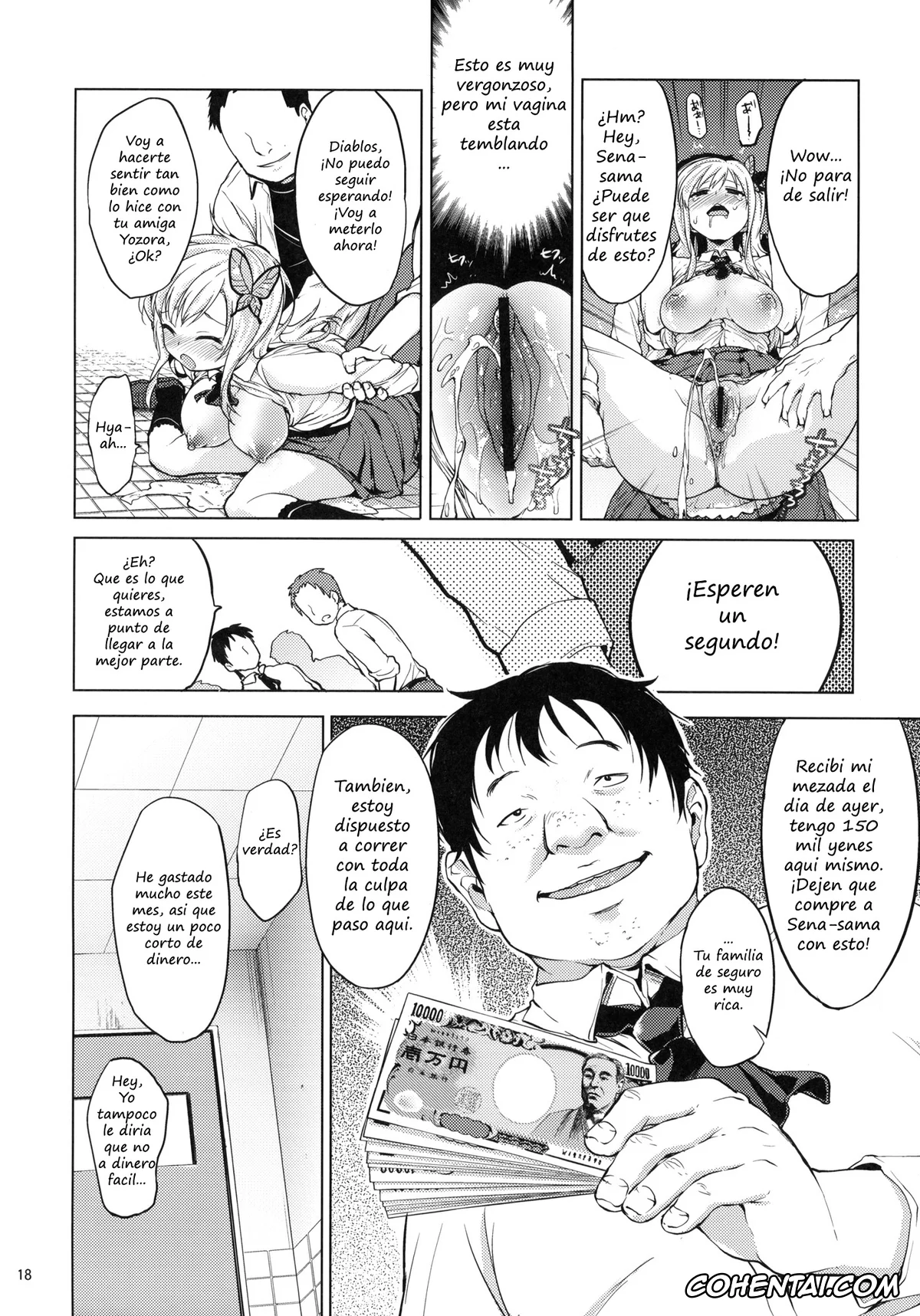 Boku wa Tomodachi ga Sukunai porno, Kodaka Hasegawa porno, Sena Kashiwazaki porno, Yozora Mikazuki porno, Boku wa Ryoujoku ga Suki (Boku wa Tomodachi ga Sukunai), pagina 17