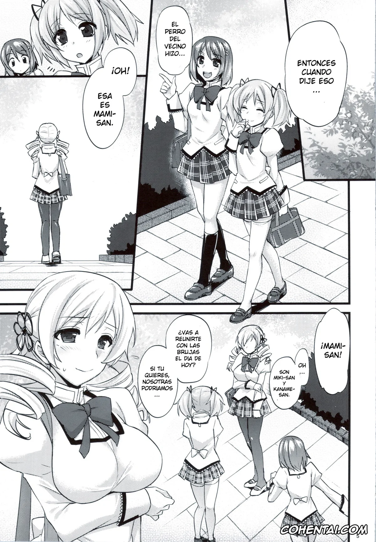 Puella Magi Madoka Magica xxx, Mami Tomoe xxx, Tomoe Mami wa Majo dearu (Puella Magi Madoka Magica), pagina 4