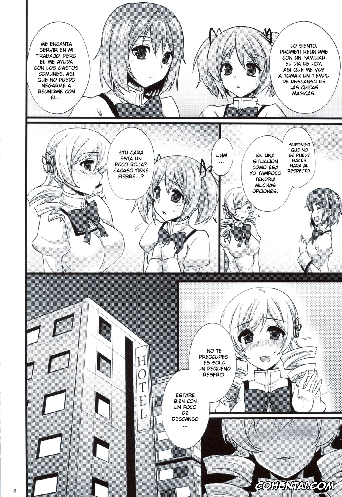 Puella Magi Madoka Magica porno, Mami Tomoe porno, Tomoe Mami wa Majo dearu (Puella Magi Madoka Magica), pagina 5