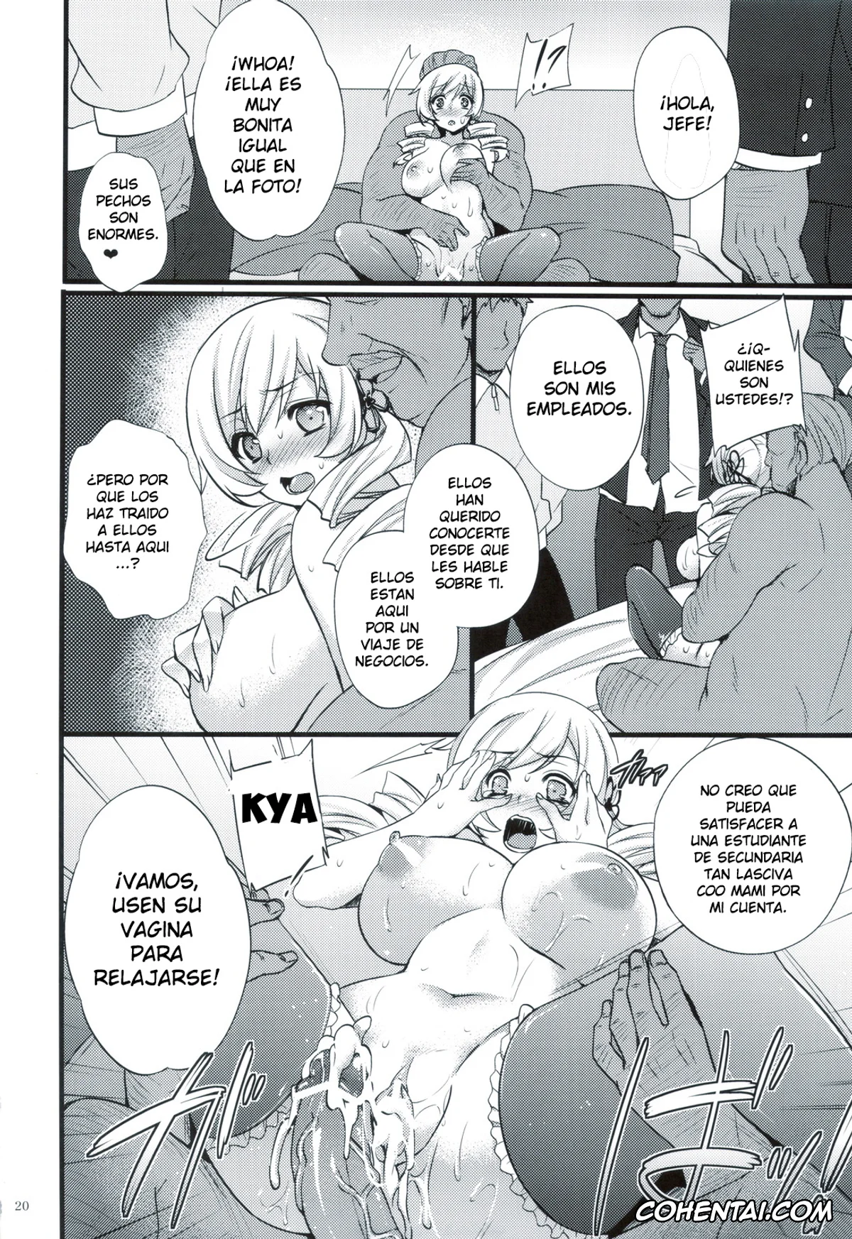 Puella Magi Madoka Magica xxx, Mami Tomoe xxx, Tomoe Mami wa Majo dearu (Puella Magi Madoka Magica), pagina 19