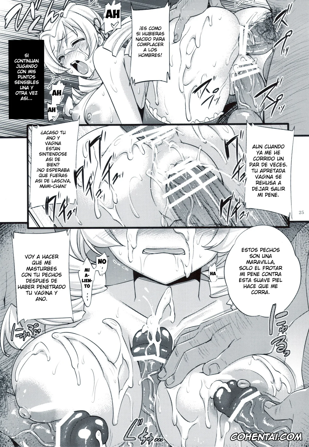 Puella Magi Madoka Magica hentai, Mami Tomoe hentai, Tomoe Mami wa Majo dearu (Puella Magi Madoka Magica), pagina 24