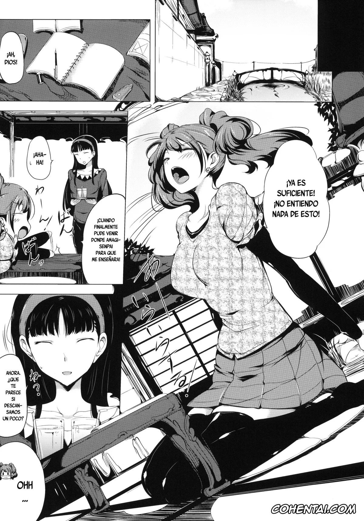 Persona 4 xxx, Rise Kujikawa xxx, Yukiko Amagi xxx, PARADOX (Persona 4), pagina 4