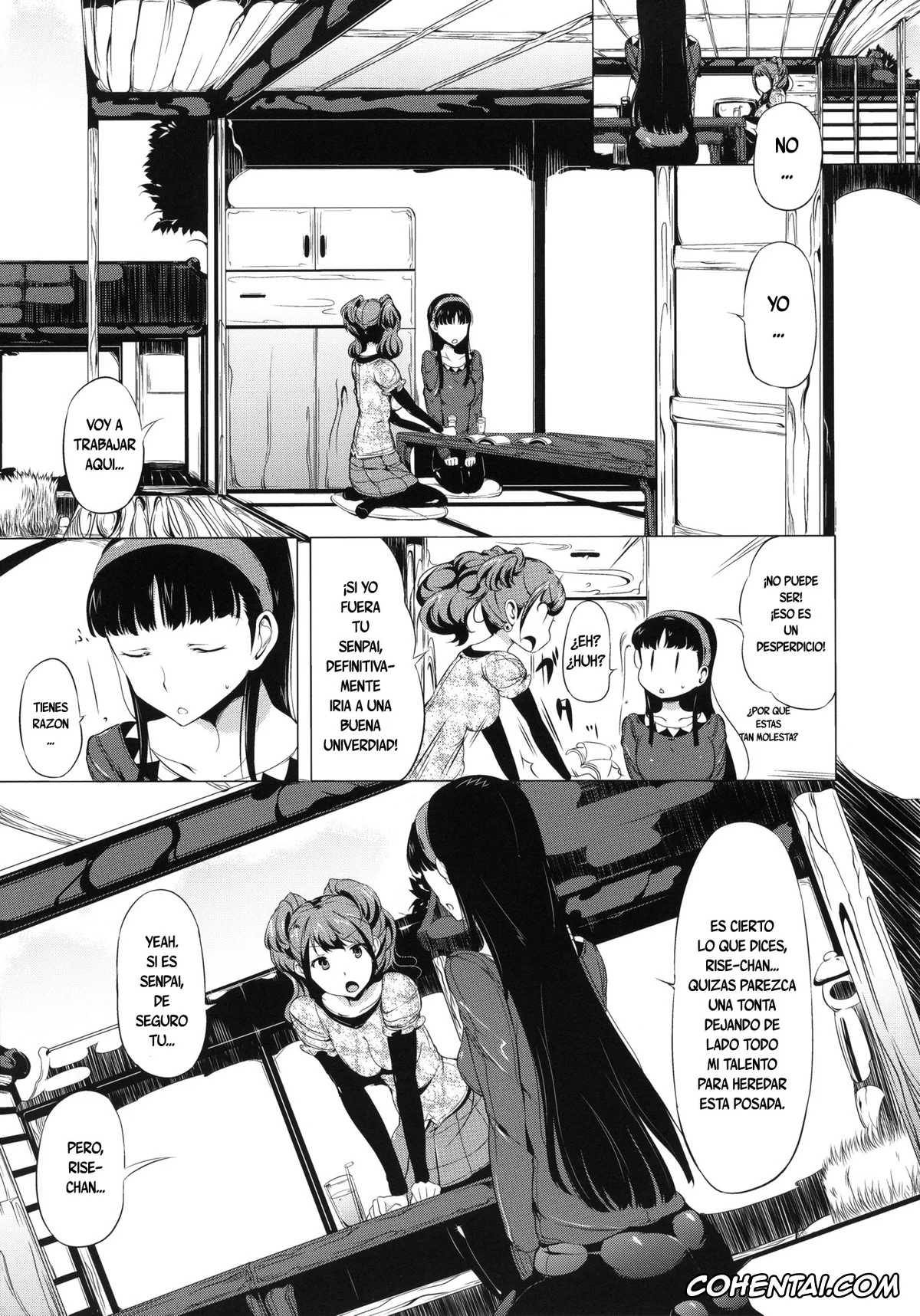 Persona 4 hentai, Rise Kujikawa hentai, Yukiko Amagi hentai, PARADOX (Persona 4), pagina 6
