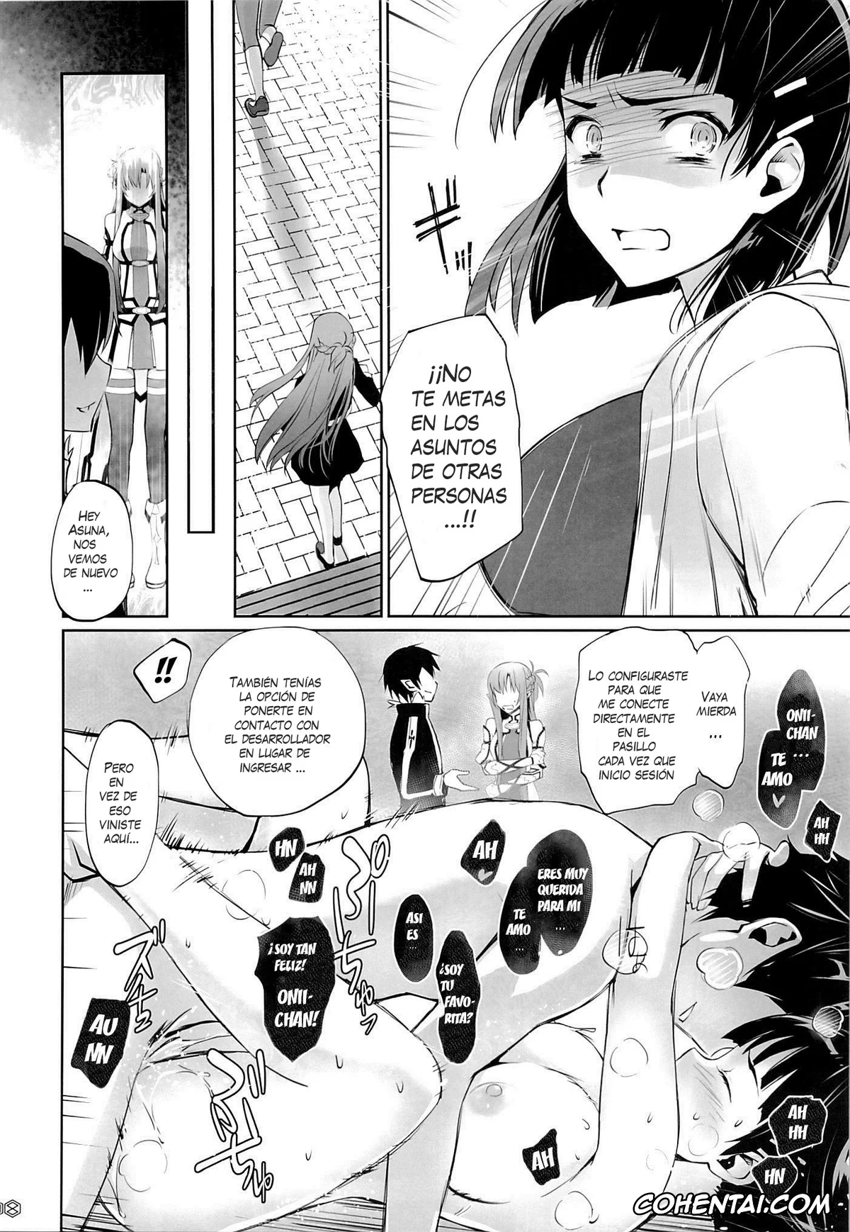 Sword Art Online xxx, Asuna Yuuki xxx, Kazuto Kirigaya | Kirito xxx, Suguha Kirigaya xxx, turnover (Sword Art Online), pagina 7