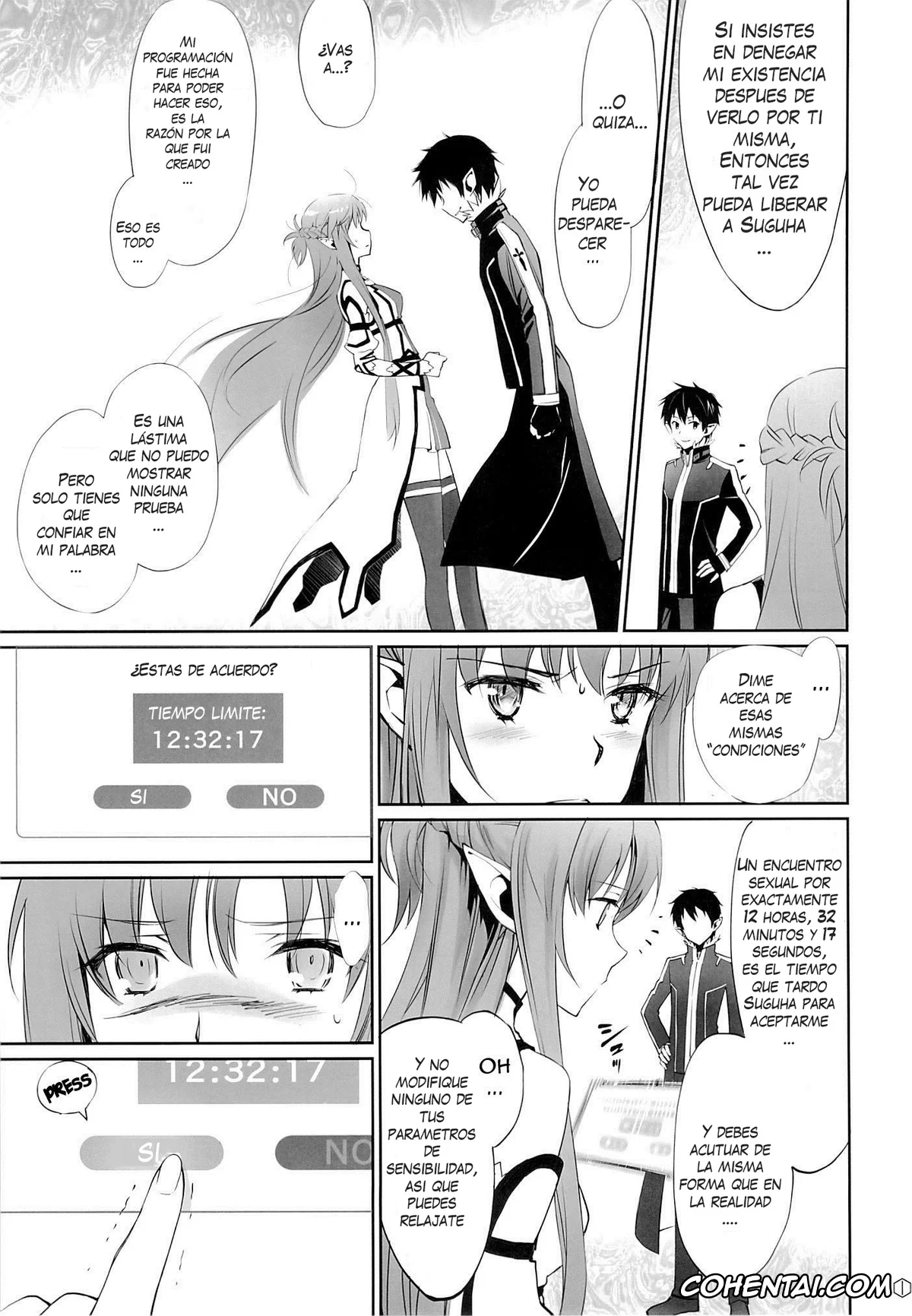 Sword Art Online xxx, Asuna Yuuki xxx, Kazuto Kirigaya | Kirito xxx, Suguha Kirigaya xxx, turnover (Sword Art Online), pagina 10