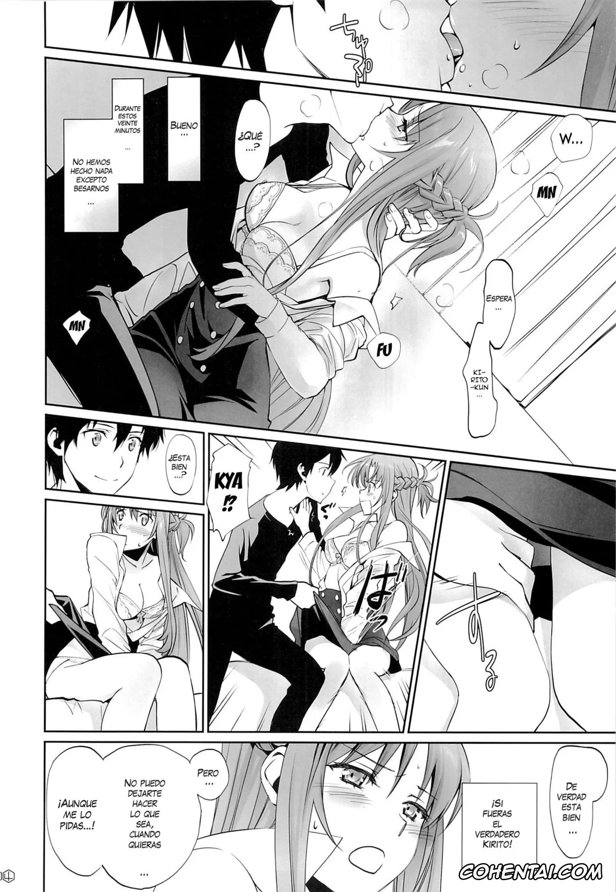 Sword Art Online xxx, Asuna Yuuki xxx, Kazuto Kirigaya | Kirito xxx, Suguha Kirigaya xxx, turnover (Sword Art Online), pagina 13