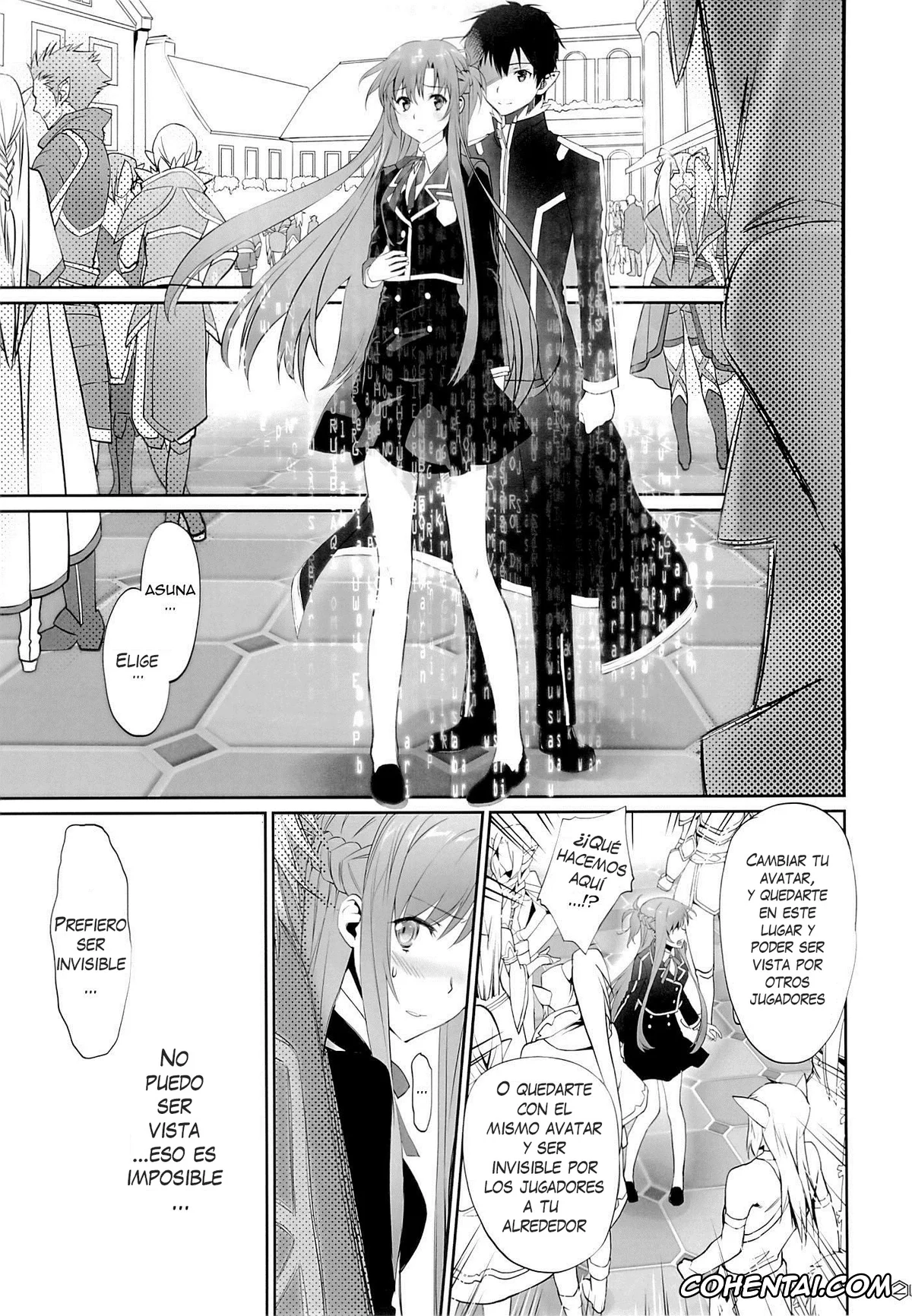 Sword Art Online xxx, Asuna Yuuki xxx, Kazuto Kirigaya | Kirito xxx, Suguha Kirigaya xxx, turnover (Sword Art Online), pagina 28