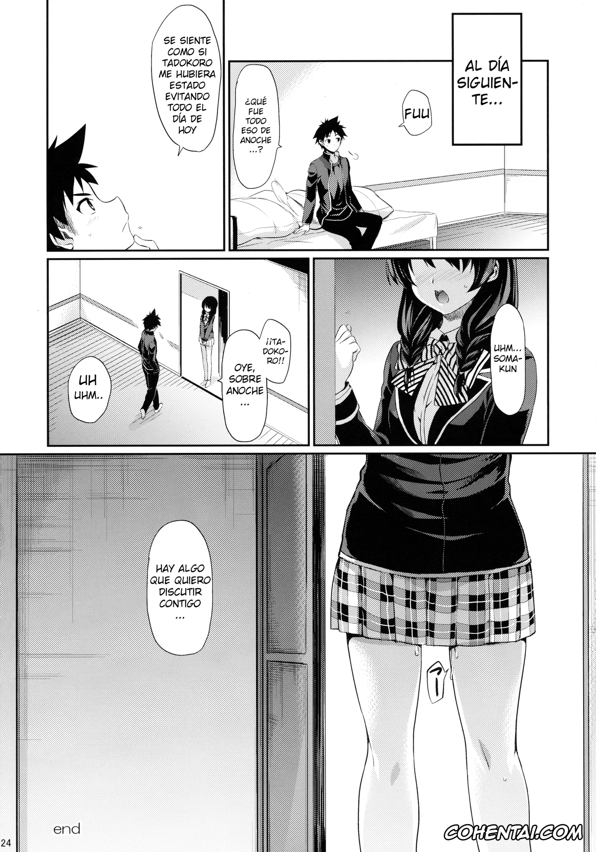 Shokugeki no Soma porno, Megumi Tadokoro porno, Ryouko Sakaki porno, Souma Yukihira porno, Houkago Hospitality (Shokugeki no Soma), pagina 23