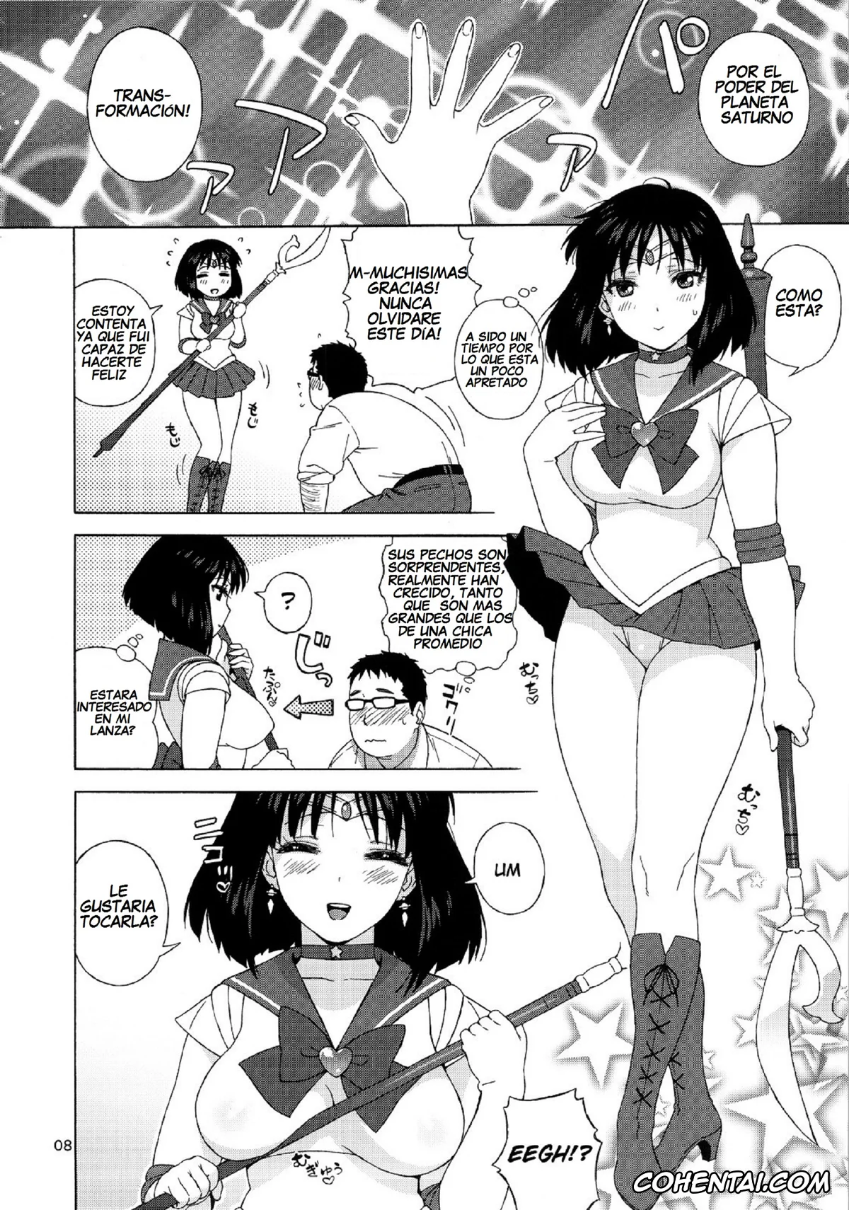 Sailor Moon | Bishoujo Senshi Sailor Moon xxx, Sailor Saturn | Hotaru Tomoe xxx, JK no Hotaru-chan to Kekkon suru Houhou (Bishoujo Senshi Sailor Moon), pagina 7