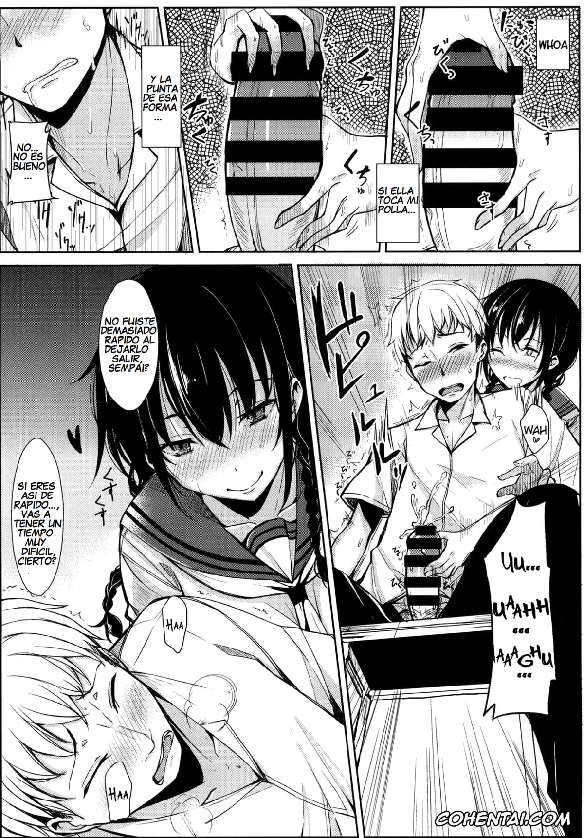 Original porno, Kouhai-chan ni Eroi Koto sareru Hon, pagina 5