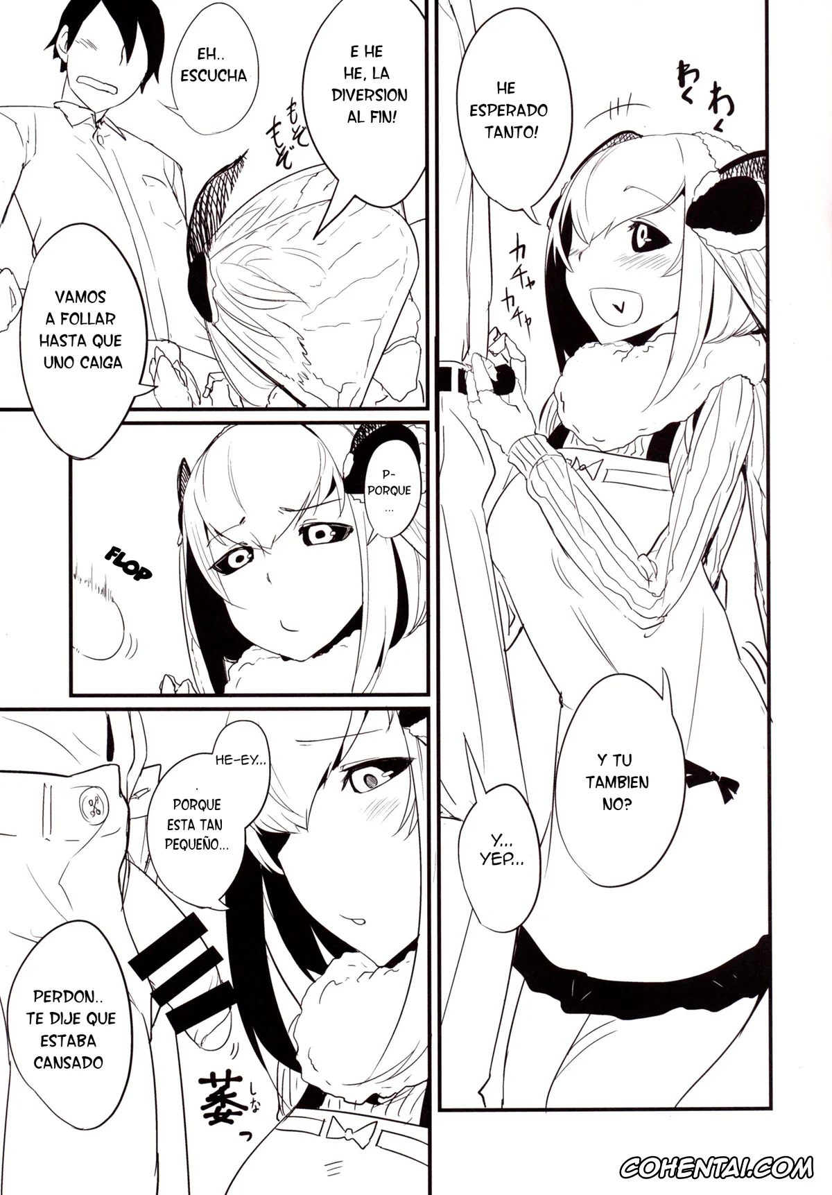 Original hentai, Shiragasane -Zen/Tan-, pagina 6