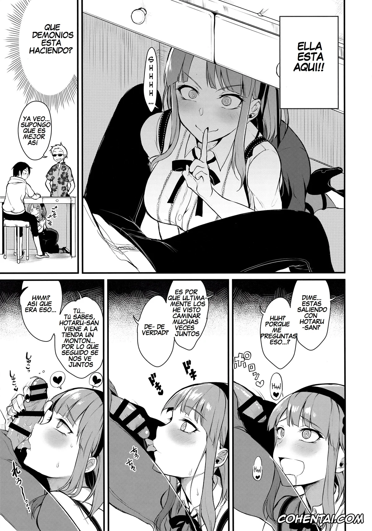 Dagashi Kashi xxx, Hotaru Shidare xxx, Kokonotsu Shikada xxx, Otona no Dagashi 3 (Dagashi Kashi), pagina 10