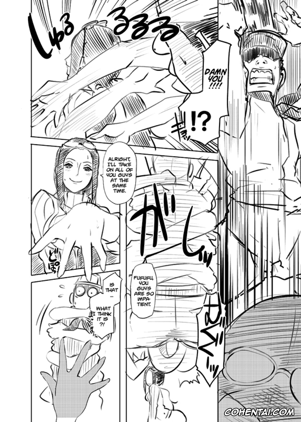 One Piece xxx, Nico Robin xxx, Omakebon WEB Ban (One Piece), pagina 4