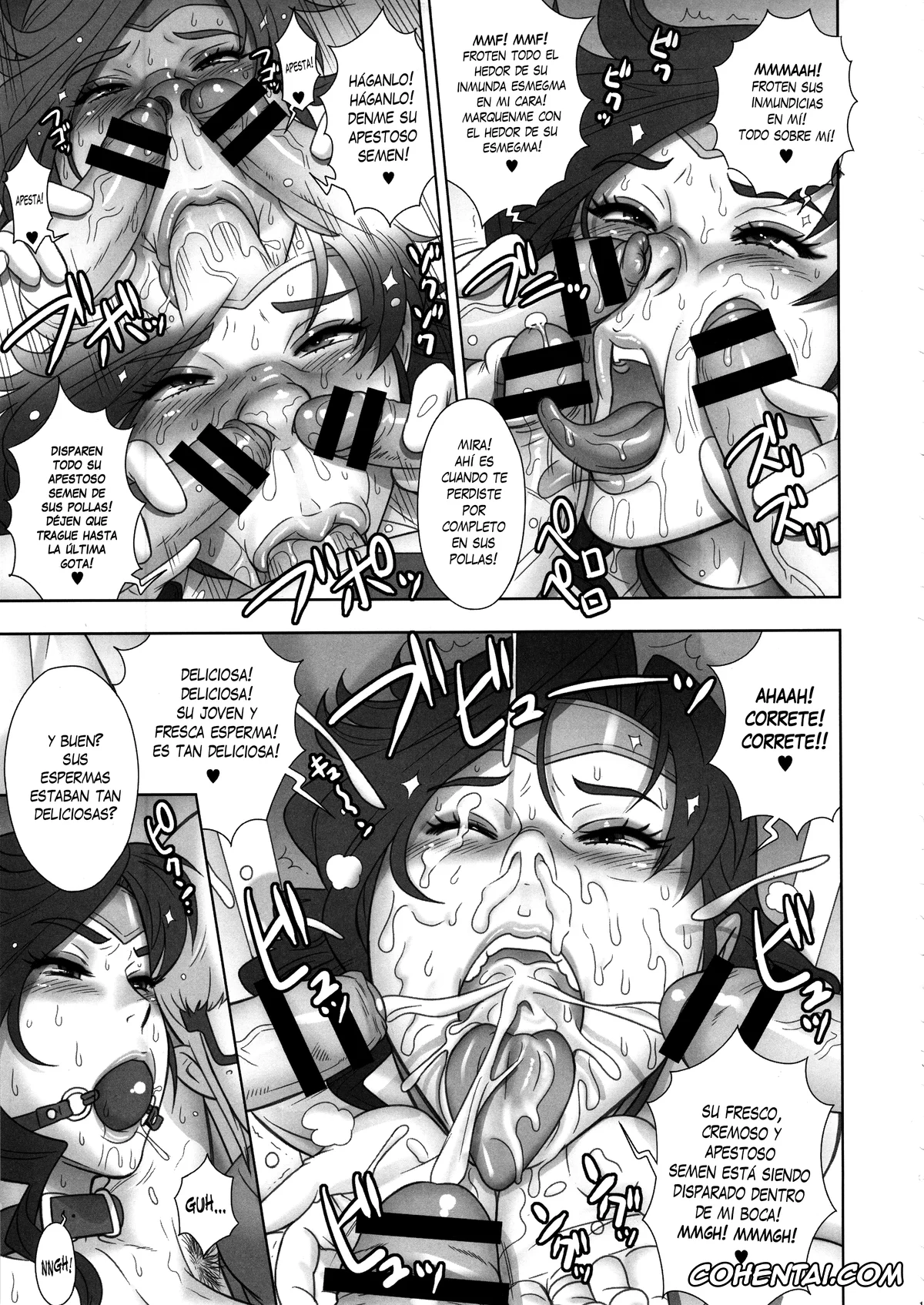 Wonder Woman hentai, Wonder Woman hentai, NIPPON WONDER WIFE King Dominator Hen, pagina 12