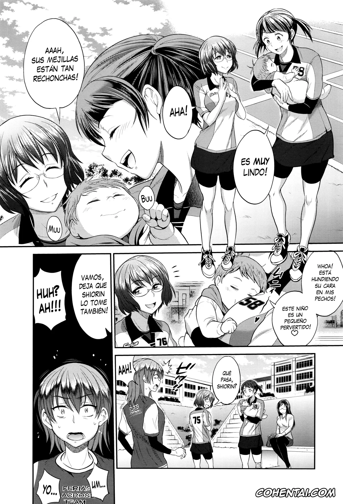 Revistas xxx, COMIC ExE xxx, Joshi Lacu! – Girls Lacrosse Club ~2 Years Later~ Ch. 0 (COMIC ExE 01), pagina 4