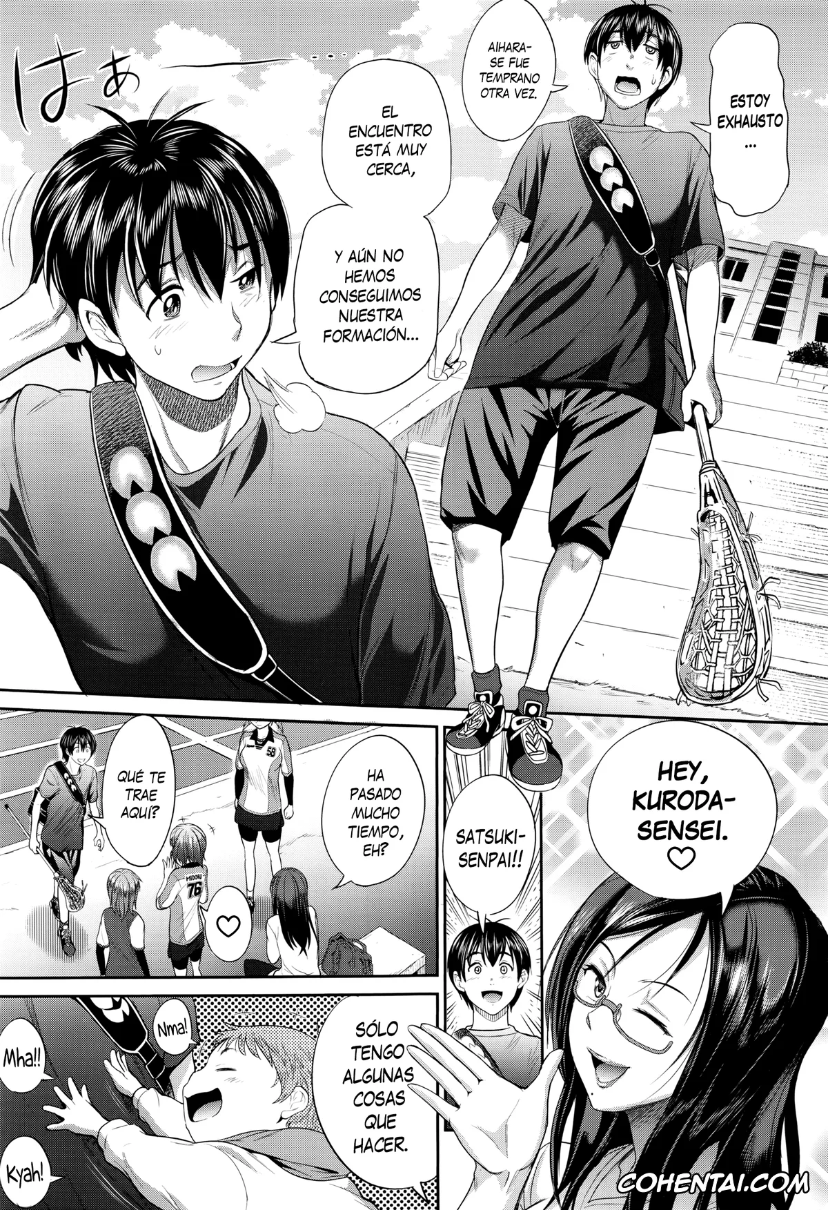 Revistas xxx, COMIC ExE xxx, Joshi Lacu! – Girls Lacrosse Club ~2 Years Later~ Ch. 0 (COMIC ExE 01), pagina 7