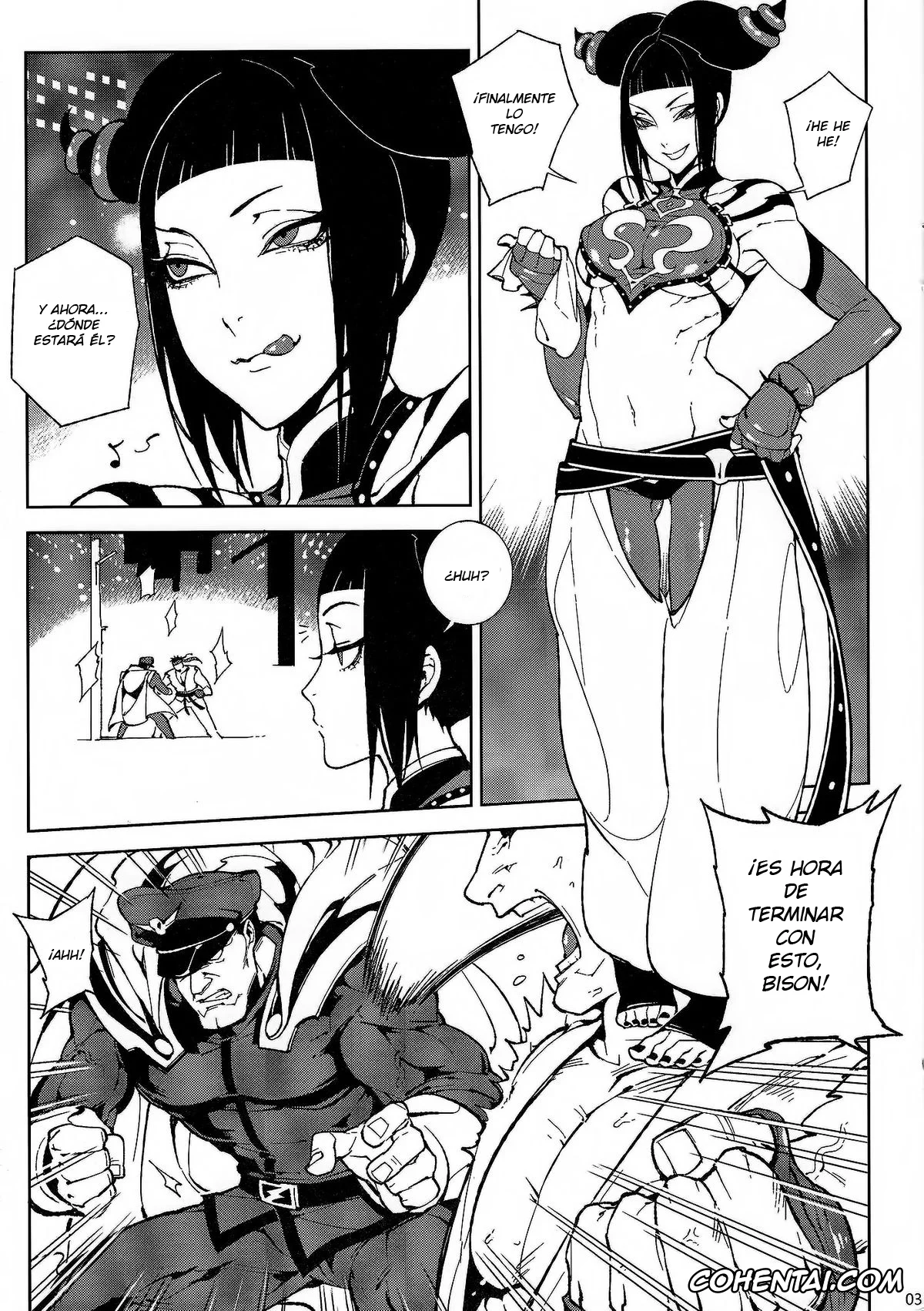 Street Fighter xxx, Juri Han xxx, M. Bison xxx, Lose Control (Super Street Fighter IV), pagina 4