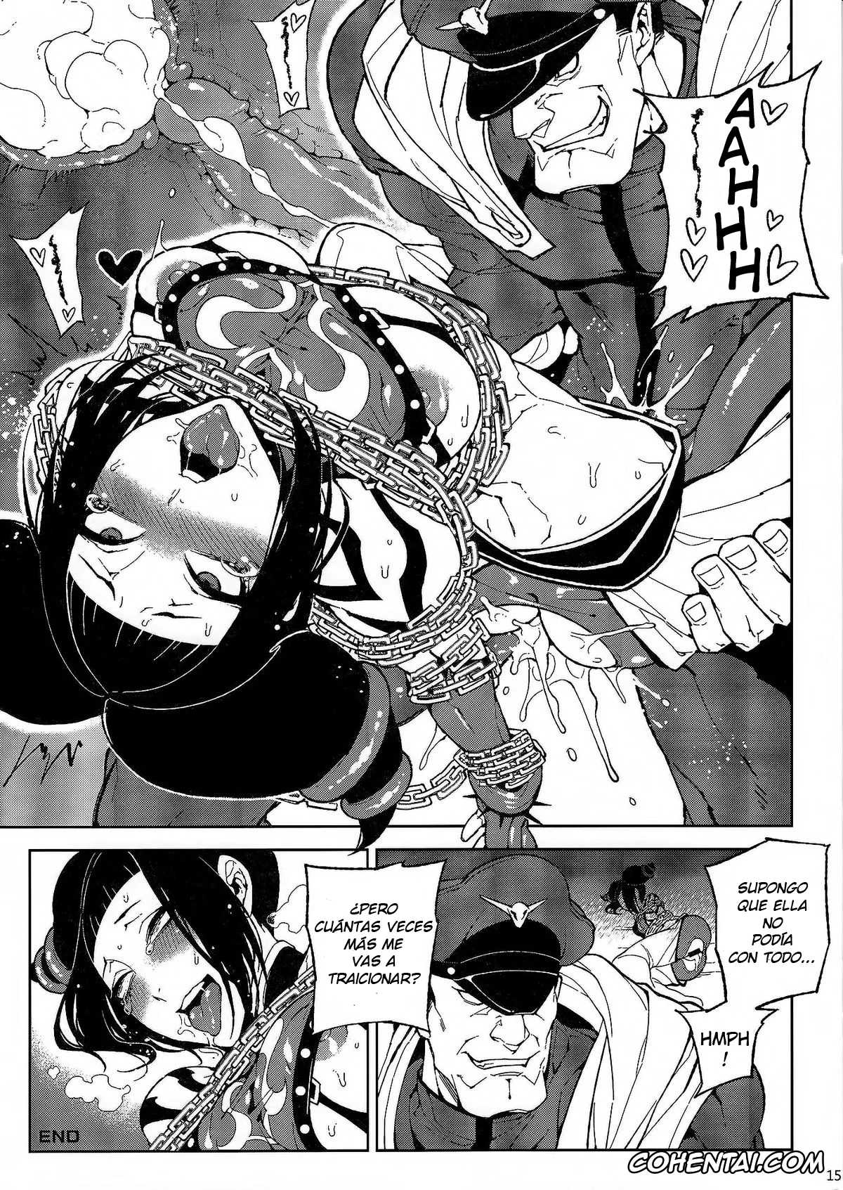 Street Fighter xxx, Juri Han xxx, M. Bison xxx, Lose Control (Super Street Fighter IV), pagina 16