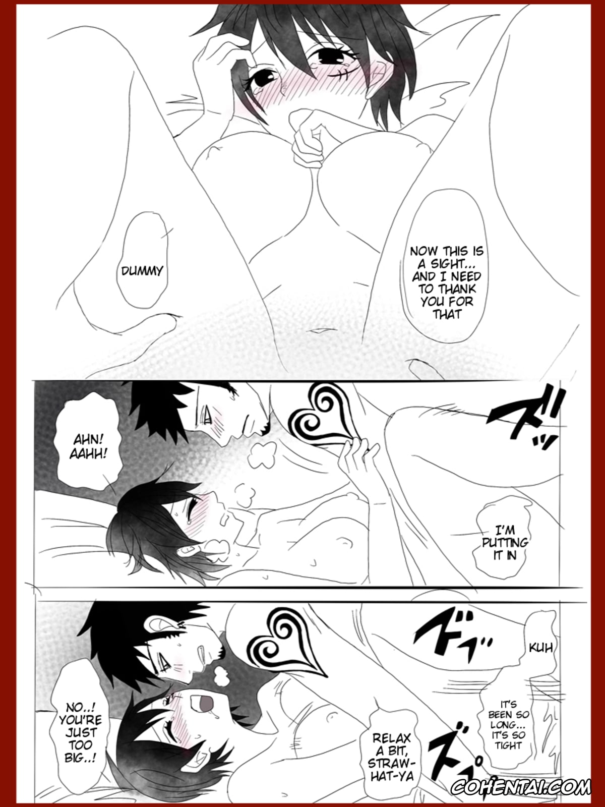 One Piece xxx, Monkey D. Luffy xxx, Trafalgar Law xxx, Salad roll reunion story . Sequel R-18. (One Piece), pagina 7