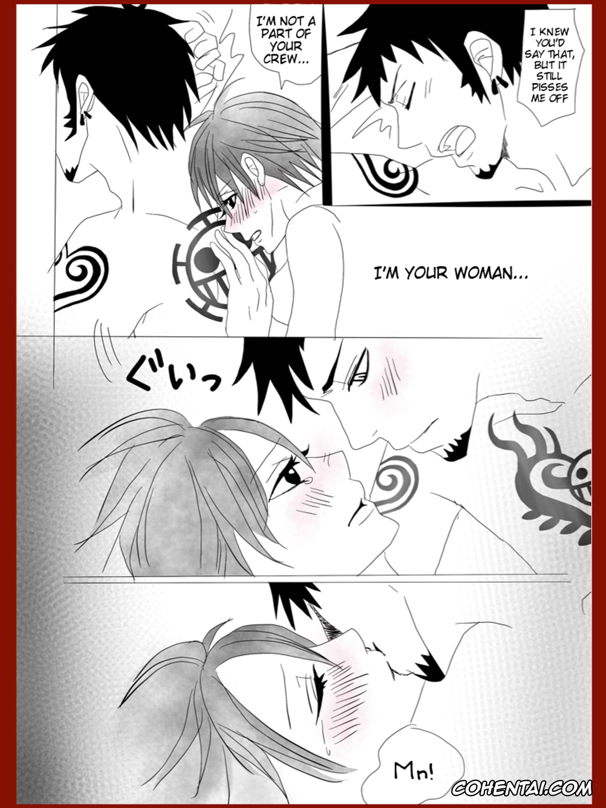 One Piece hentai, Monkey D. Luffy hentai, Trafalgar Law hentai, Salad roll reunion story . Sequel R-18. (One Piece), pagina 12