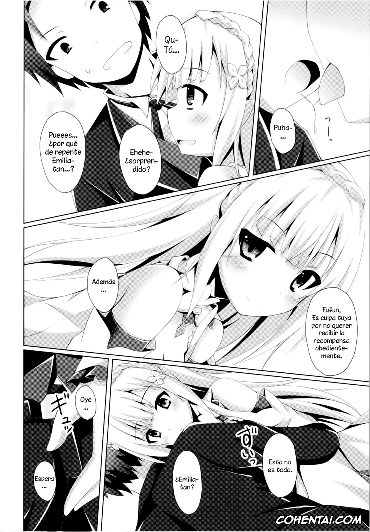 Re:Zero kara Hajimeru Isekai Seikatsu xxx, Emilia xxx, Subaru Natsuki xxx, E・M・T to Kyou mo Ore wa Sakebu (Re:Zero kara Hajimeru Isekai Seikatsu), pagina 7