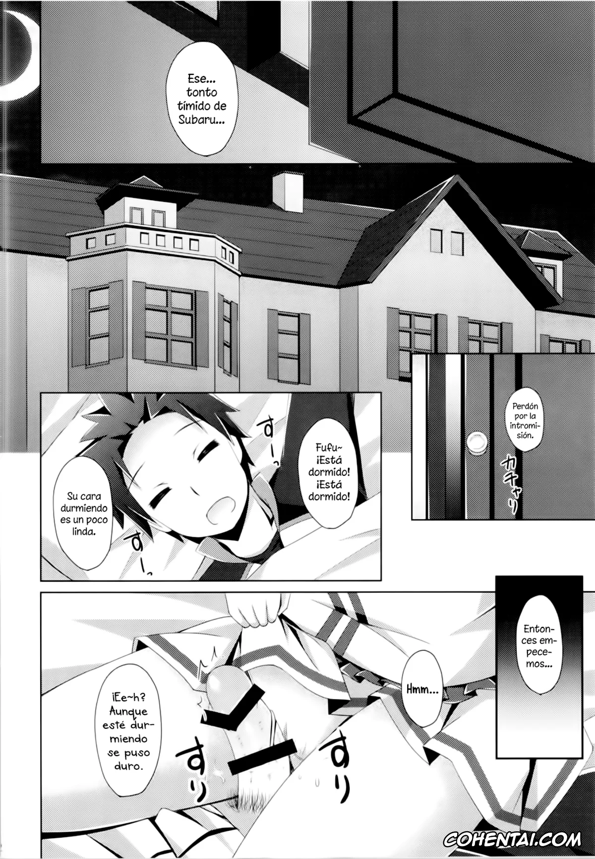 Re:Zero kara Hajimeru Isekai Seikatsu porno, Emilia porno, Subaru Natsuki porno, E・M・T to Kyou mo Ore wa Sakebu (Re:Zero kara Hajimeru Isekai Seikatsu), pagina 11