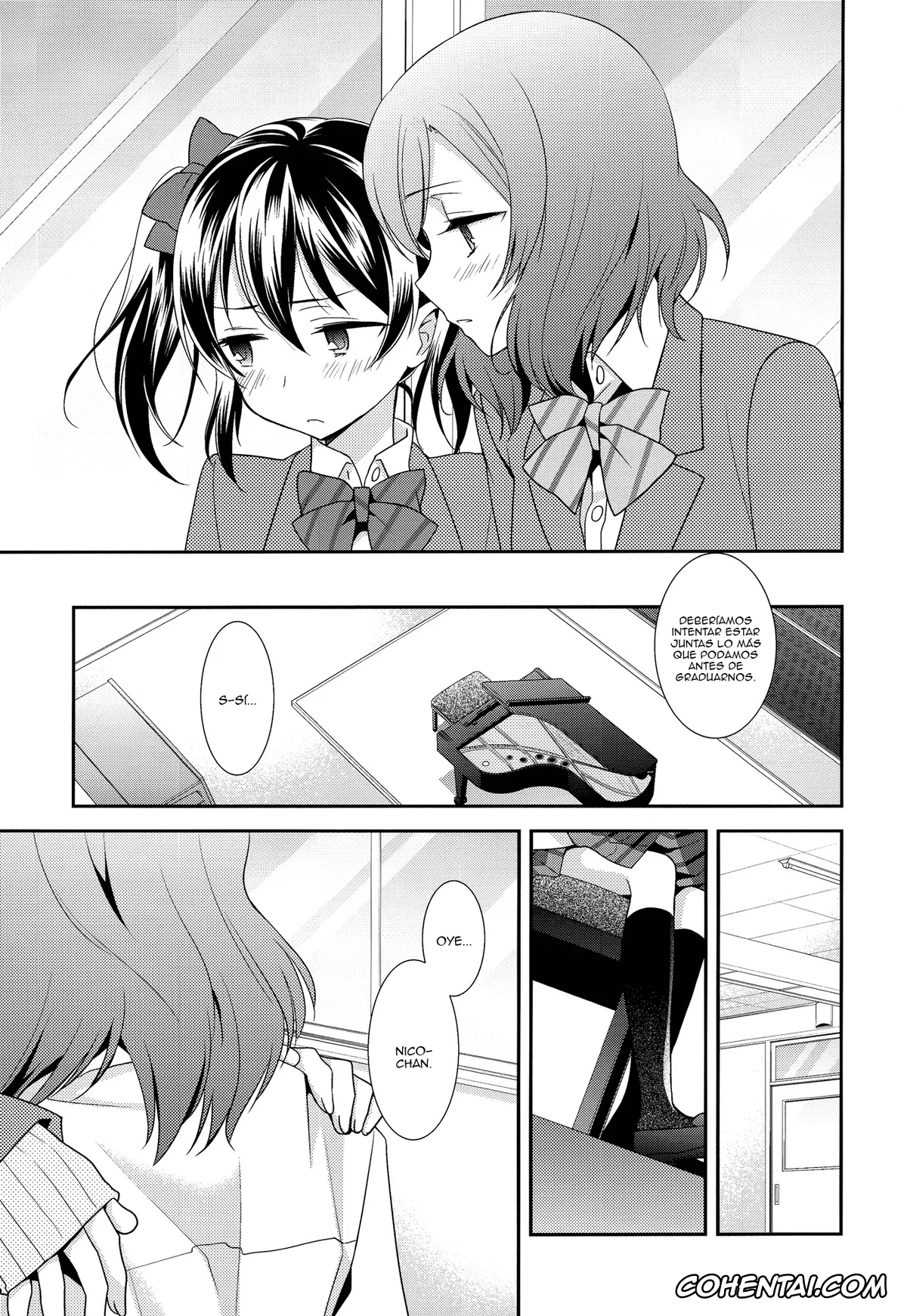 Love Live! hentai, Maki Nishikino hentai, Nico Yazawa hentai, Uchuu No.1 Idol Nico-nii ga Choro Sugi Maki-chan ni Okoru no wa Atarimae desu. (Love Live!), pagina 12