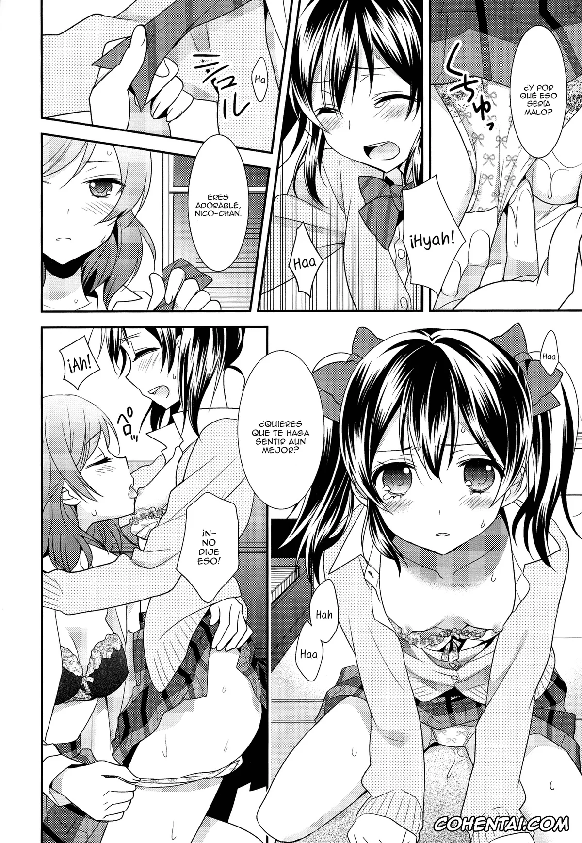 Love Live! porno, Maki Nishikino porno, Nico Yazawa porno, Uchuu No.1 Idol Nico-nii ga Choro Sugi Maki-chan ni Okoru no wa Atarimae desu. (Love Live!), pagina 17