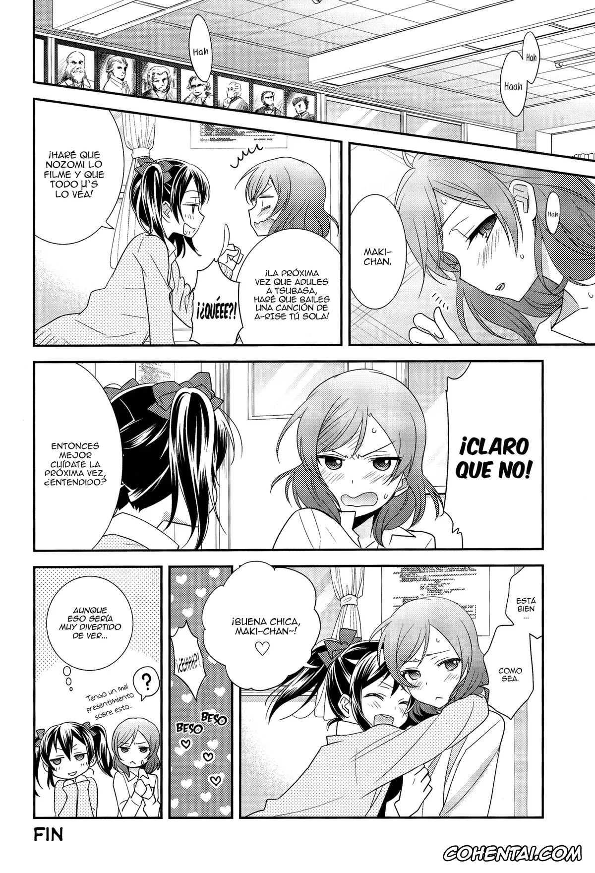 Love Live! porno, Maki Nishikino porno, Nico Yazawa porno, Uchuu No.1 Idol Nico-nii ga Choro Sugi Maki-chan ni Okoru no wa Atarimae desu. (Love Live!), pagina 23