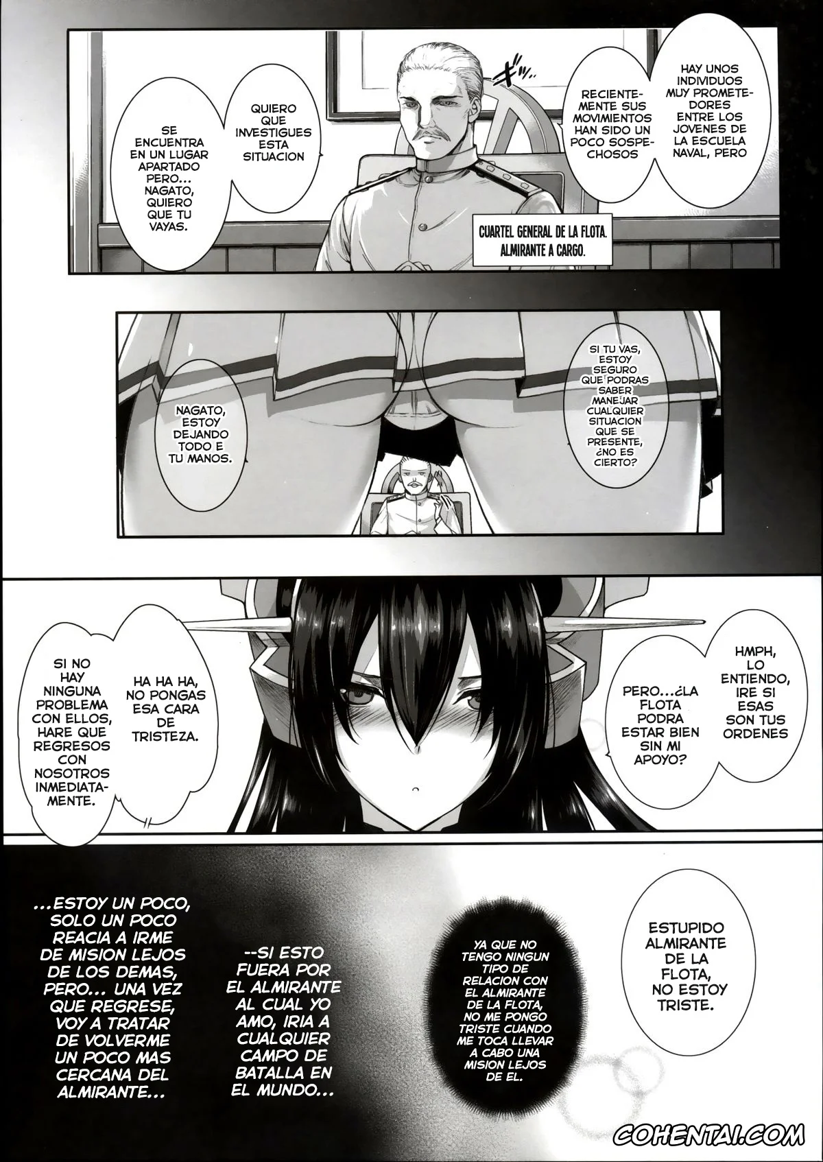Kantai Collection -KanColle- porno, Haruna porno, Nagato porno, Daraku Senkan -Otoko o Shiranakatta KanMusu-tachi- (Kantai Collection -KanColle-), pagina 5