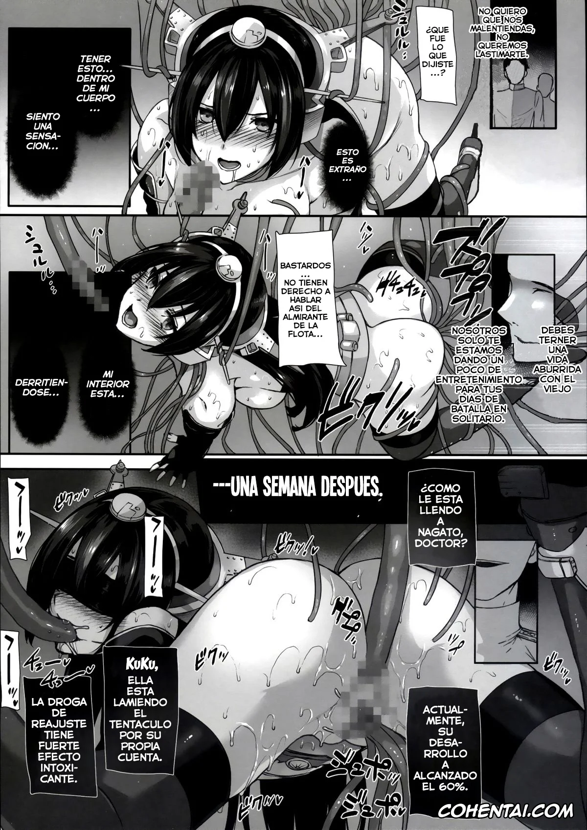 Kantai Collection -KanColle- porno, Haruna porno, Nagato porno, Daraku Senkan -Otoko o Shiranakatta KanMusu-tachi- (Kantai Collection -KanColle-), pagina 8