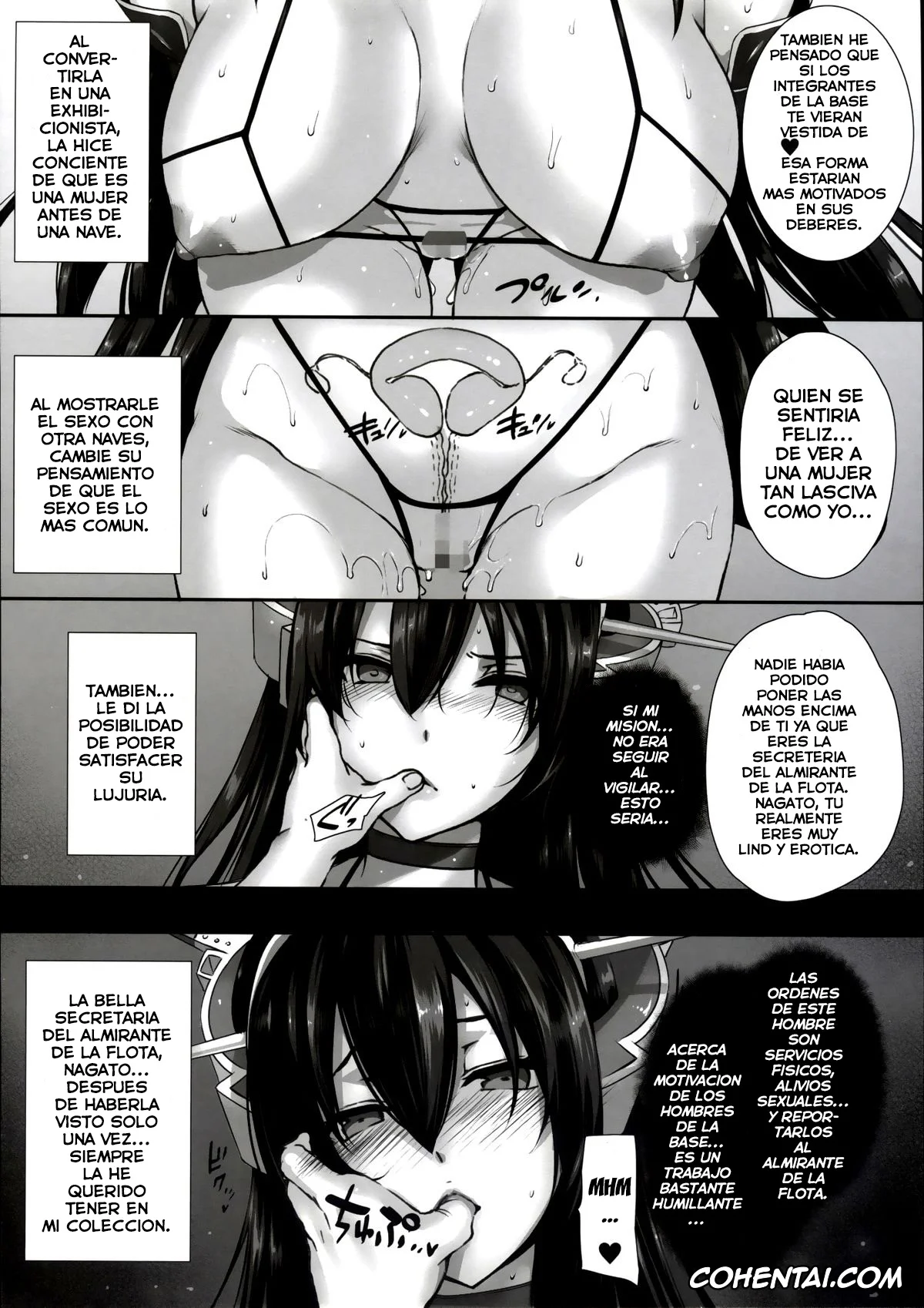 Kantai Collection -KanColle- hentai, Haruna hentai, Nagato hentai, Daraku Senkan -Otoko o Shiranakatta KanMusu-tachi- (Kantai Collection -KanColle-), pagina 12