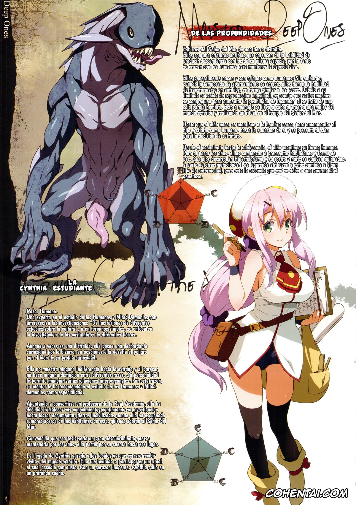 Original xxx, Deep Ones (BESTIARY 3 – MONSTER DAIHYAKKA), pagina 7
