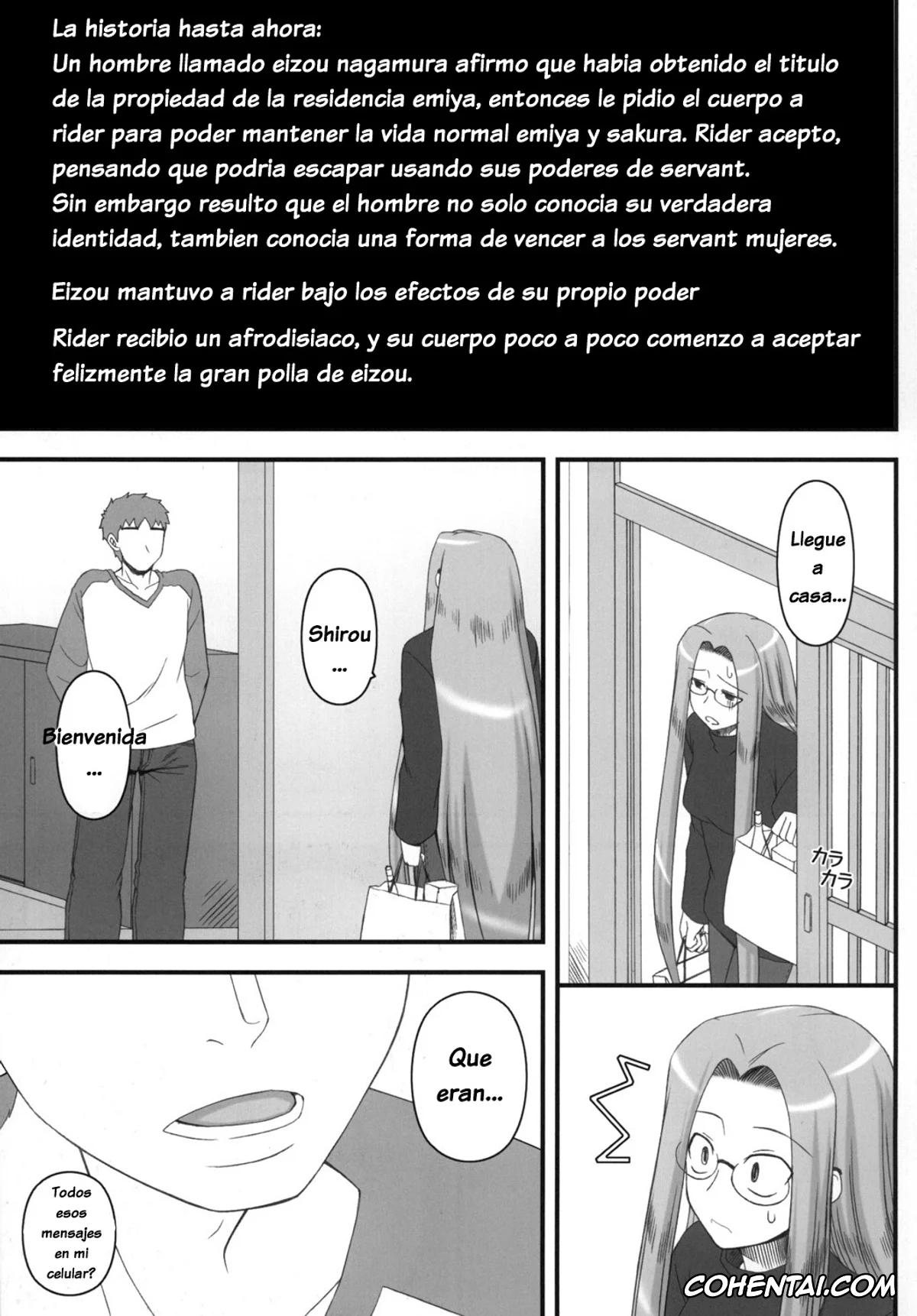 Fate/stay night porno, Rider porno, Netorareta Hime Kihei ~Ni no Kusari~ (Fate/stay Night), pagina 2